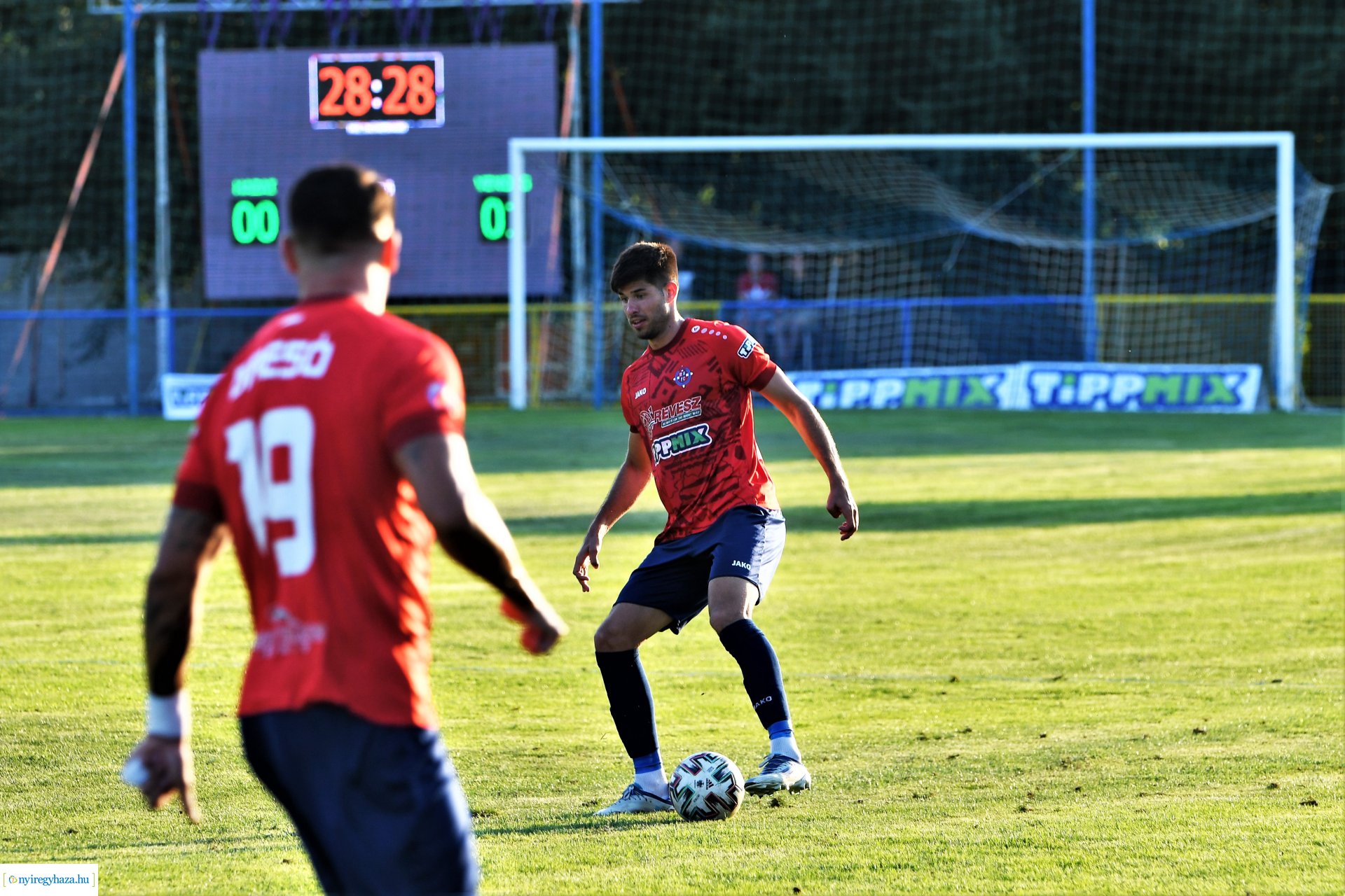 Nyíregyháza Spartacus-Haladás labdarúgó mérkőzés