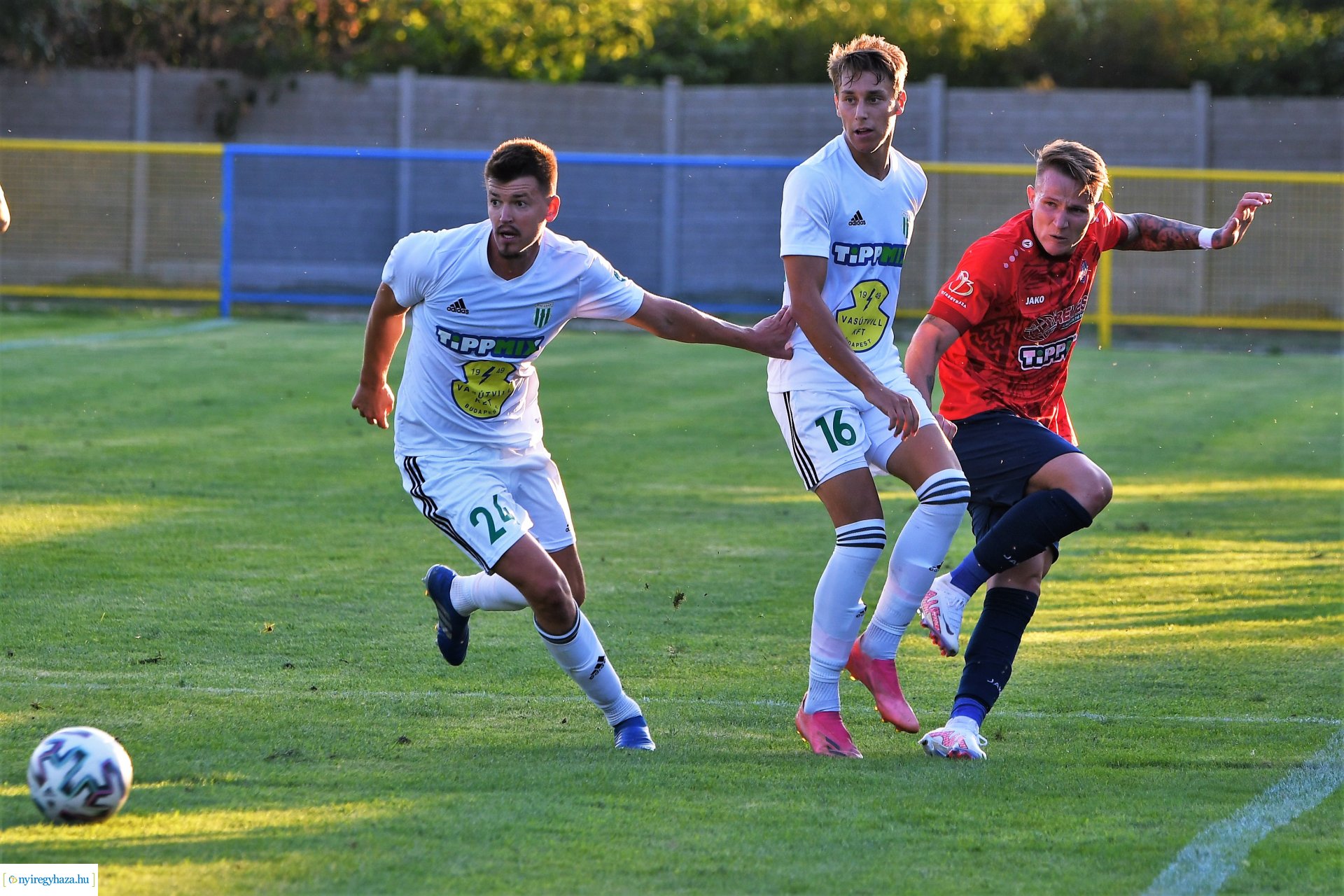 Nyíregyháza Spartacus-Haladás labdarúgó mérkőzés