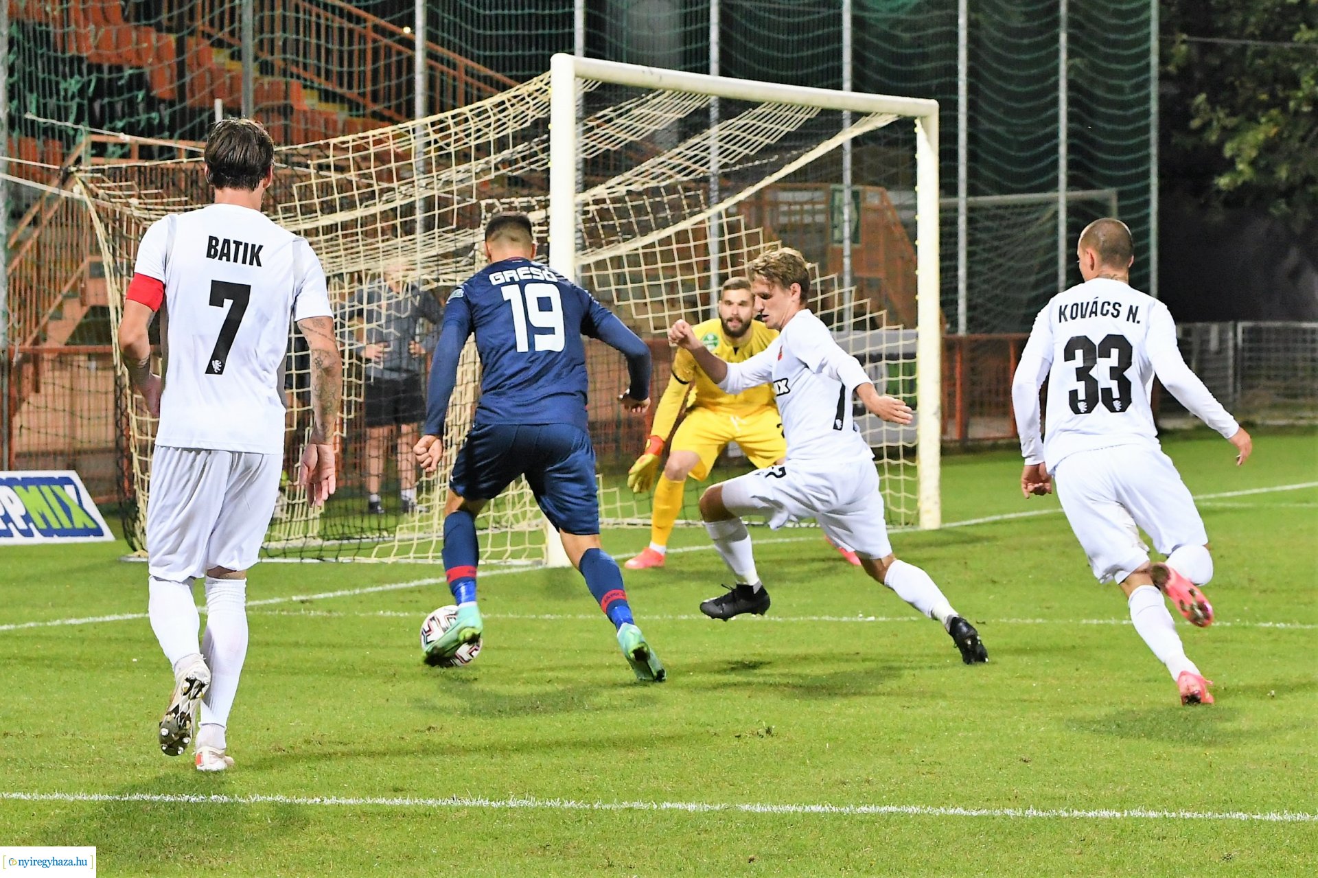 Nyíregyháza Spartacus-Honvéd - Mol Magyar Kupa labdarúgó mérkőzés