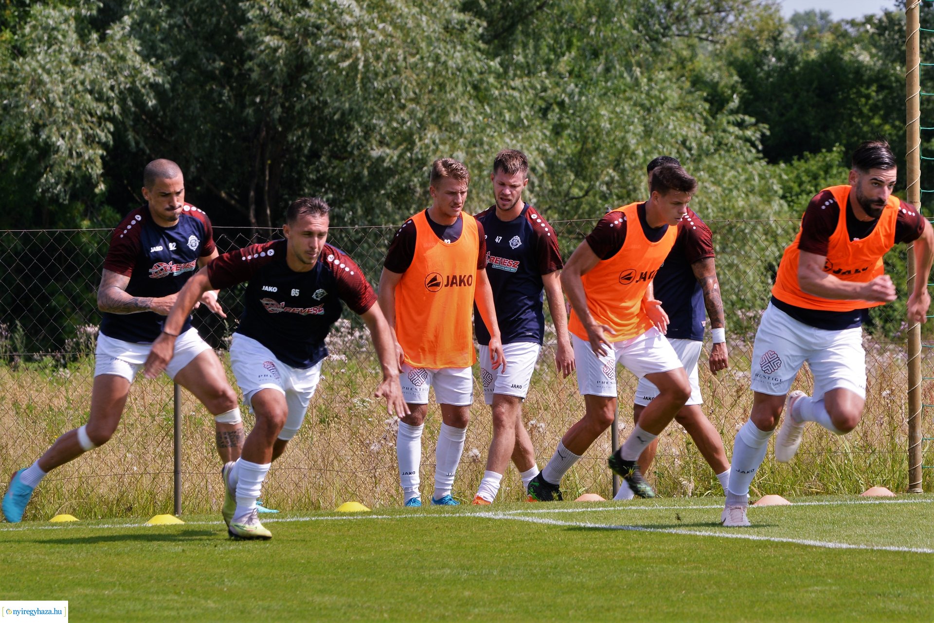 Nyíregyháza Spartacus - Karcag felkészülési mérkőzés