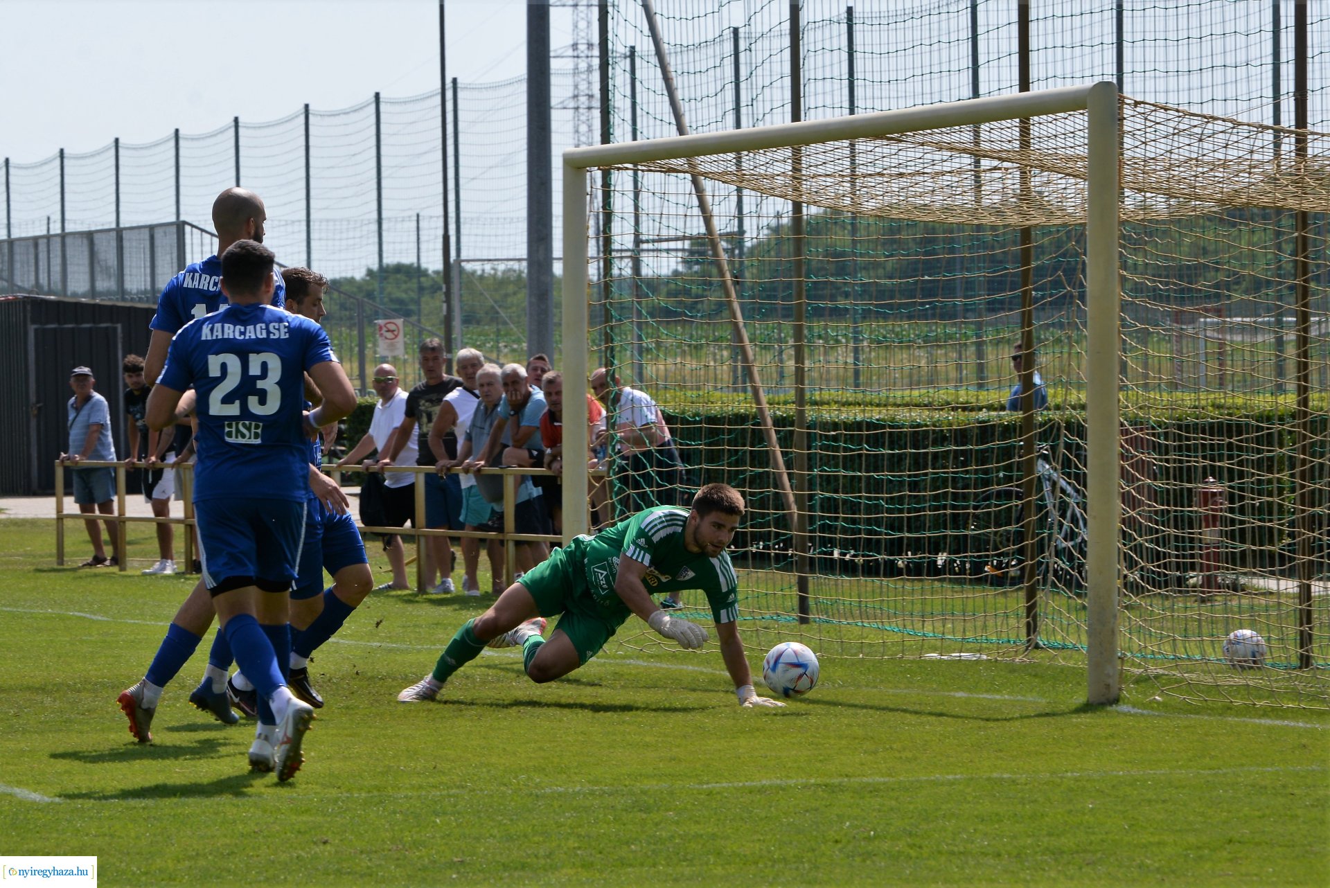Nyíregyháza Spartacus - Karcag felkészülési mérkőzés