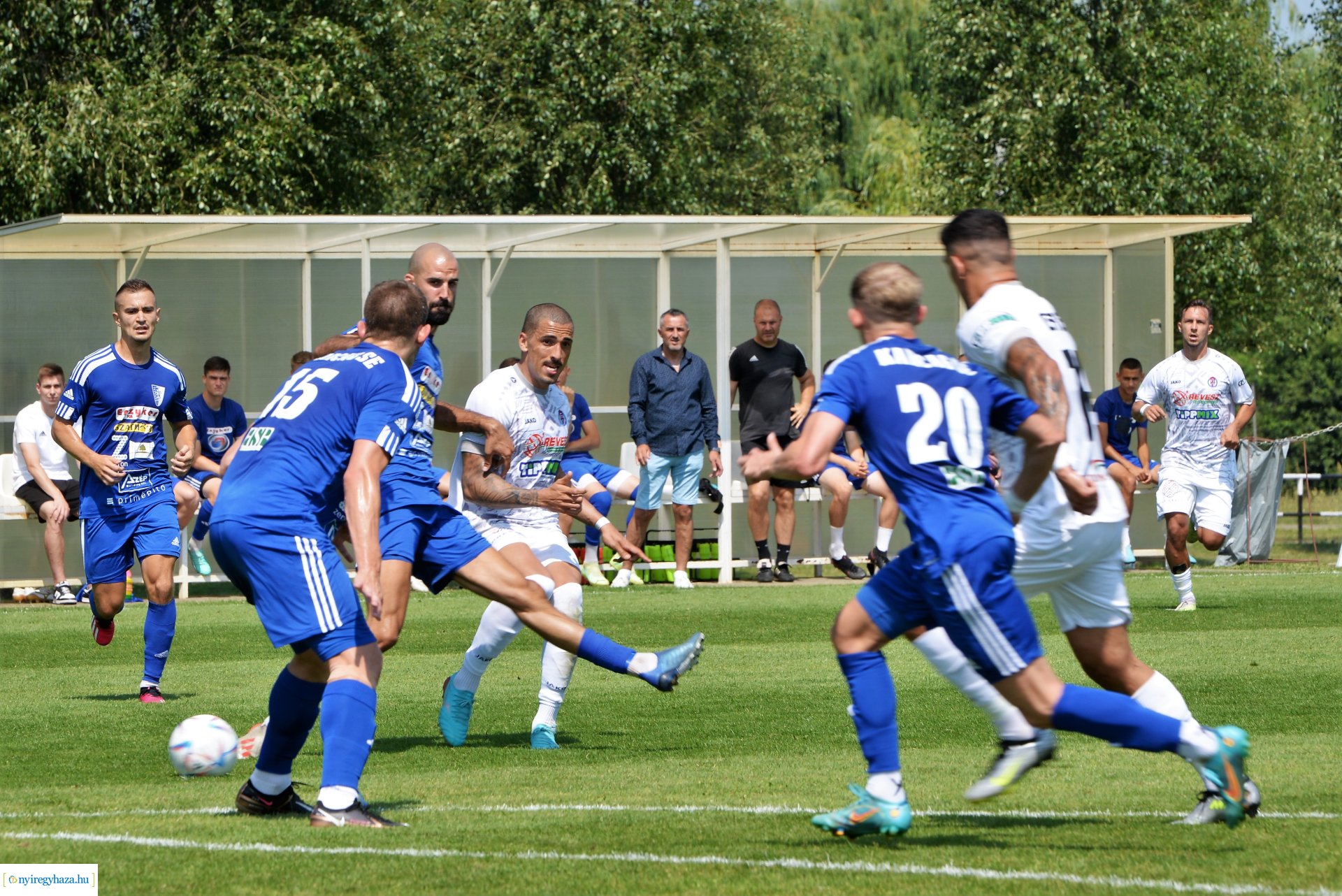 Nyíregyháza Spartacus - Karcag felkészülési mérkőzés