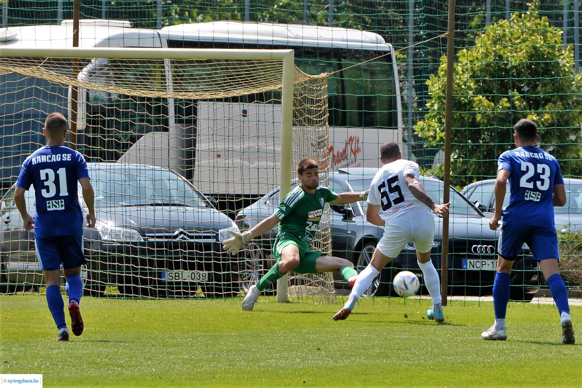 Nyíregyháza Spartacus - Karcag felkészülési mérkőzés