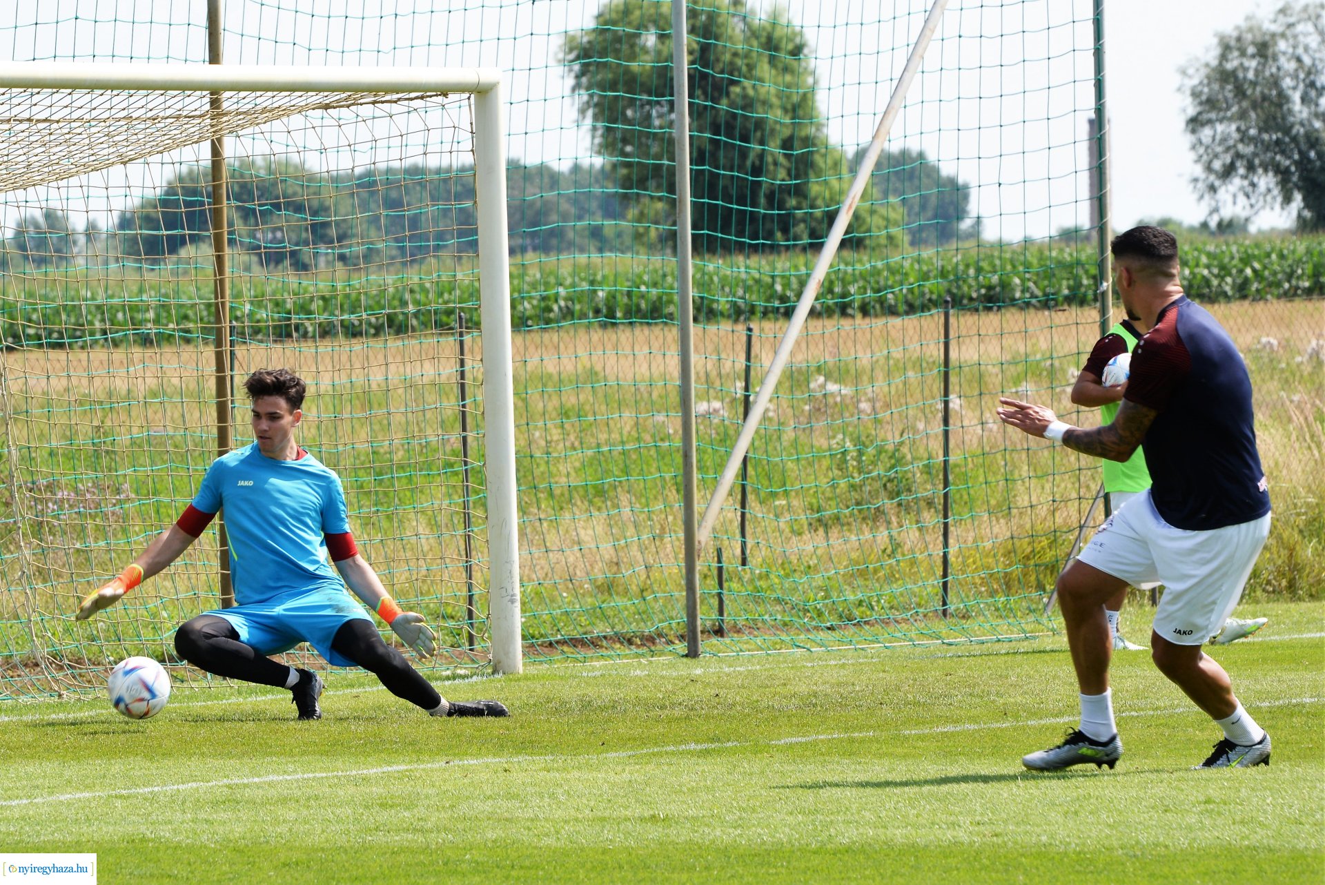 Nyíregyháza Spartacus - Karcag felkészülési mérkőzés