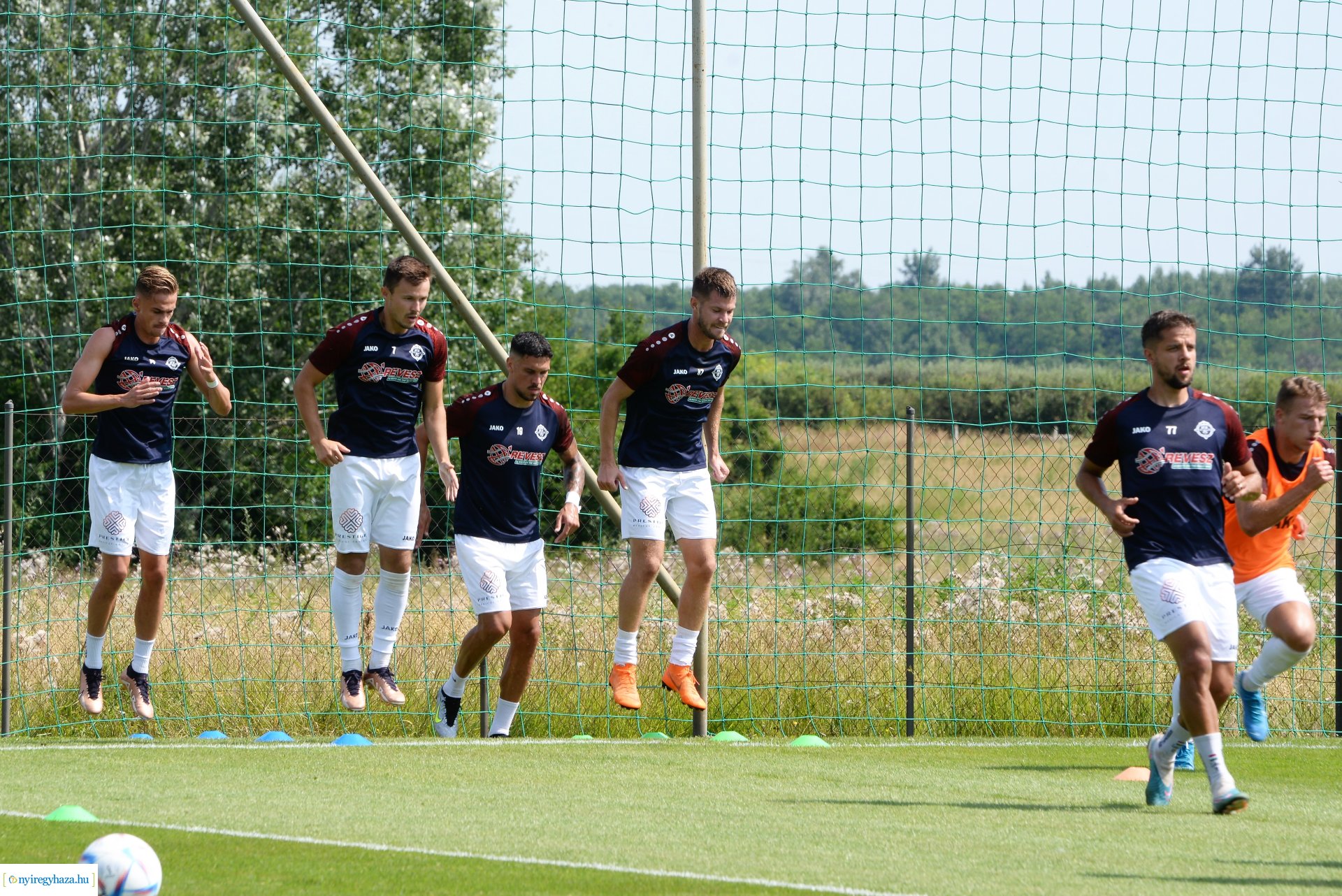 Nyíregyháza Spartacus - Karcag felkészülési mérkőzés