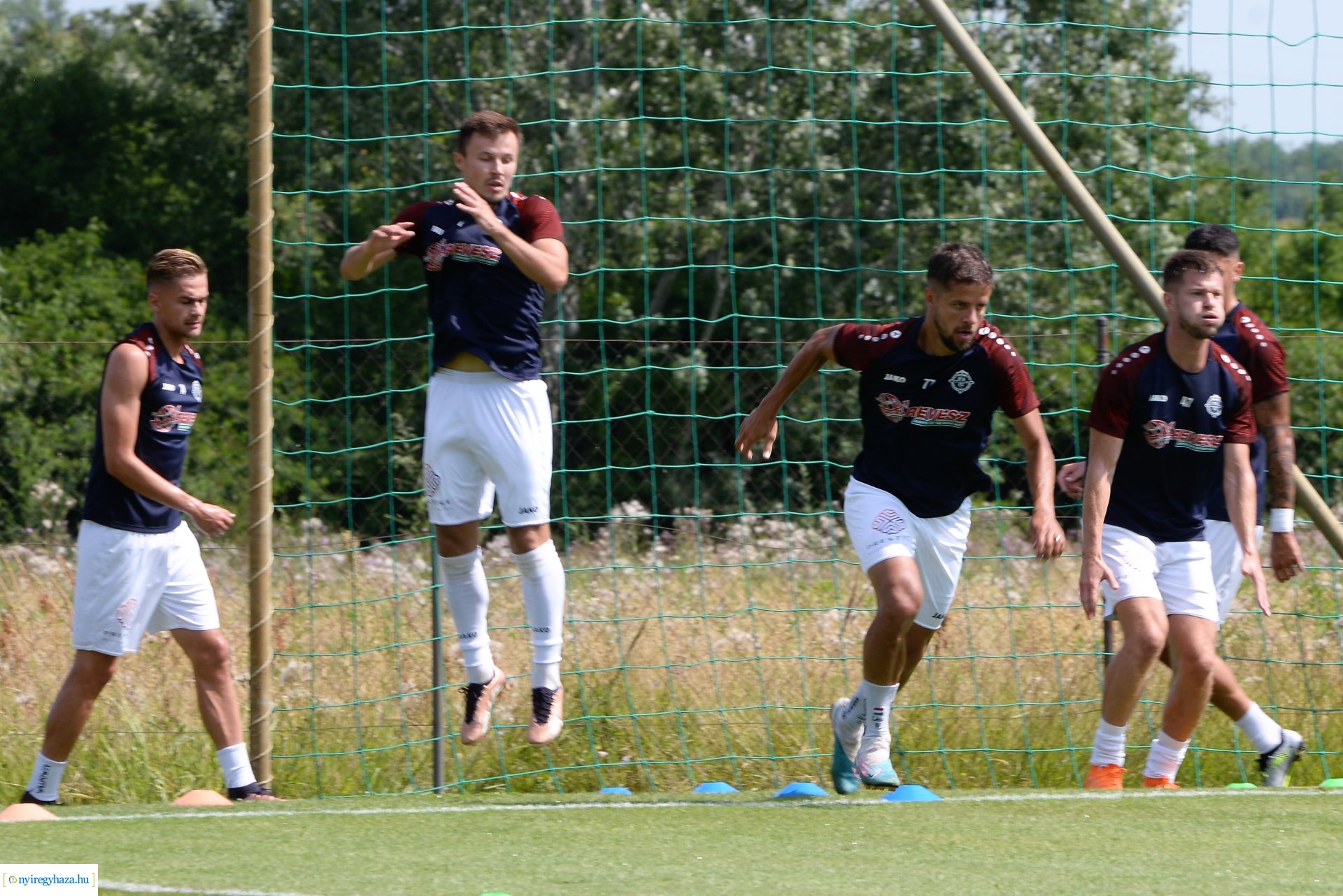 Nyíregyháza Spartacus - Karcag felkészülési mérkőzés