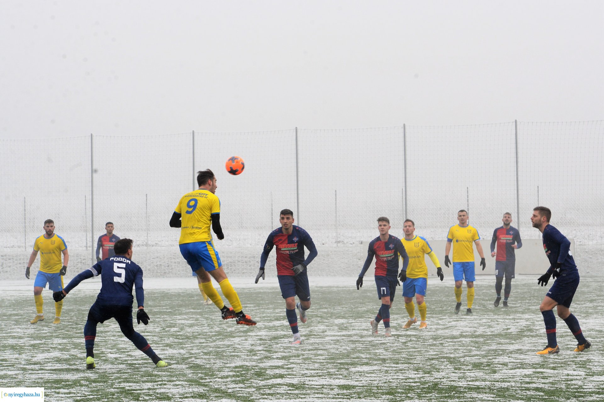 Nyiregyhaza Spartacus - Kazincbarcika 2021 mérkőzés