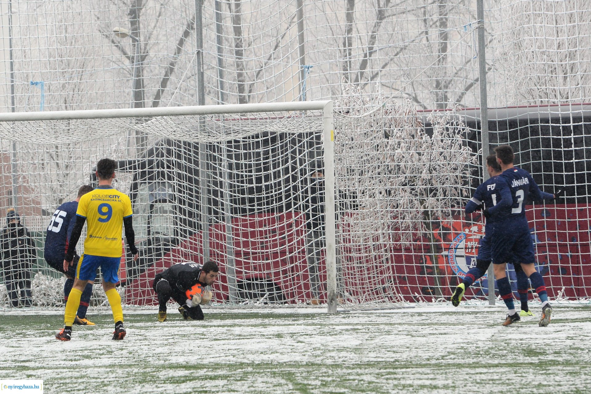 Nyiregyhaza Spartacus - Kazincbarcika 2021 mérkőzés