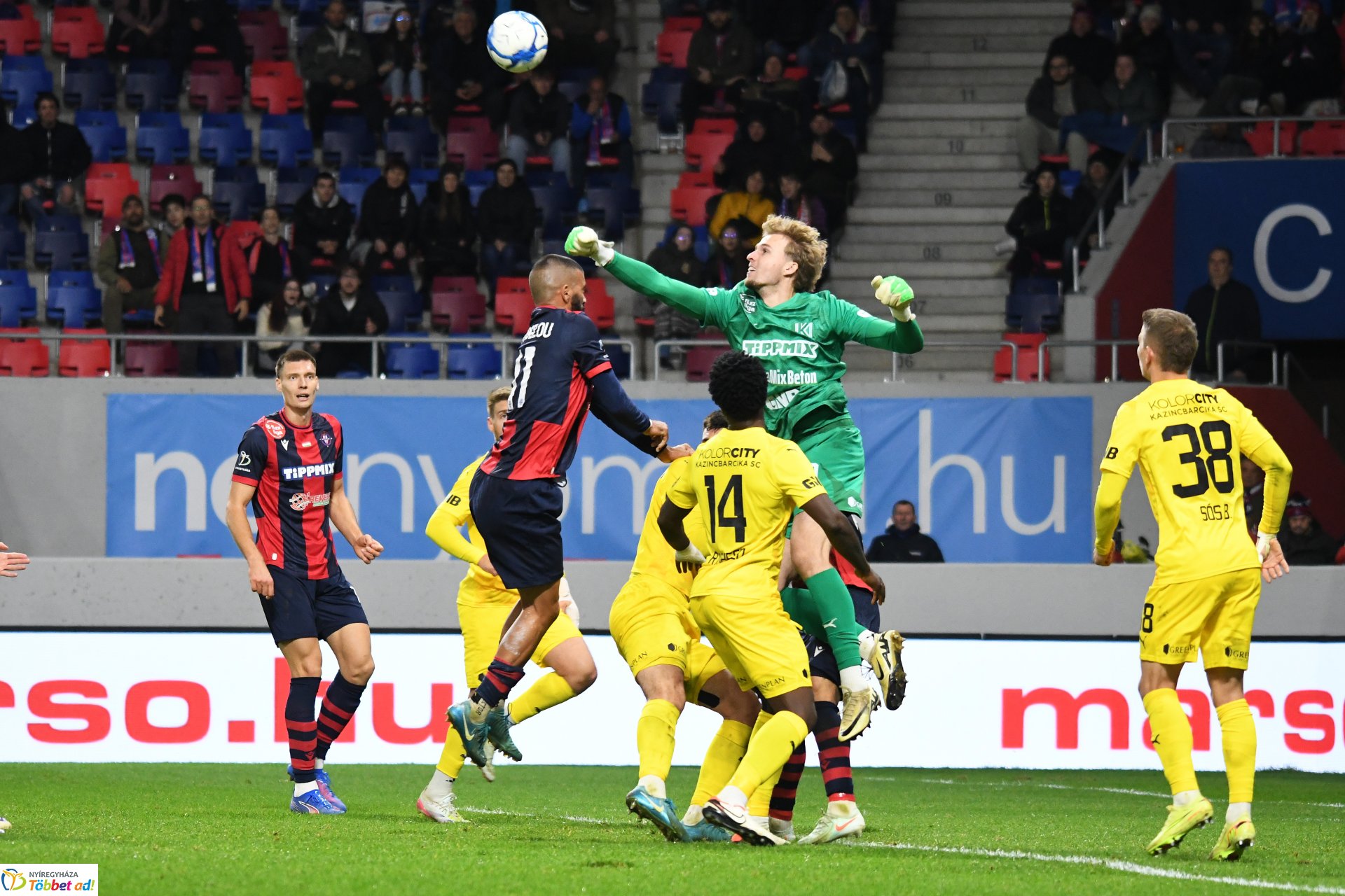 Nyíregyháza Spartacus - Kazincbarcika labdarúgó mérkőzés 2025. ősz