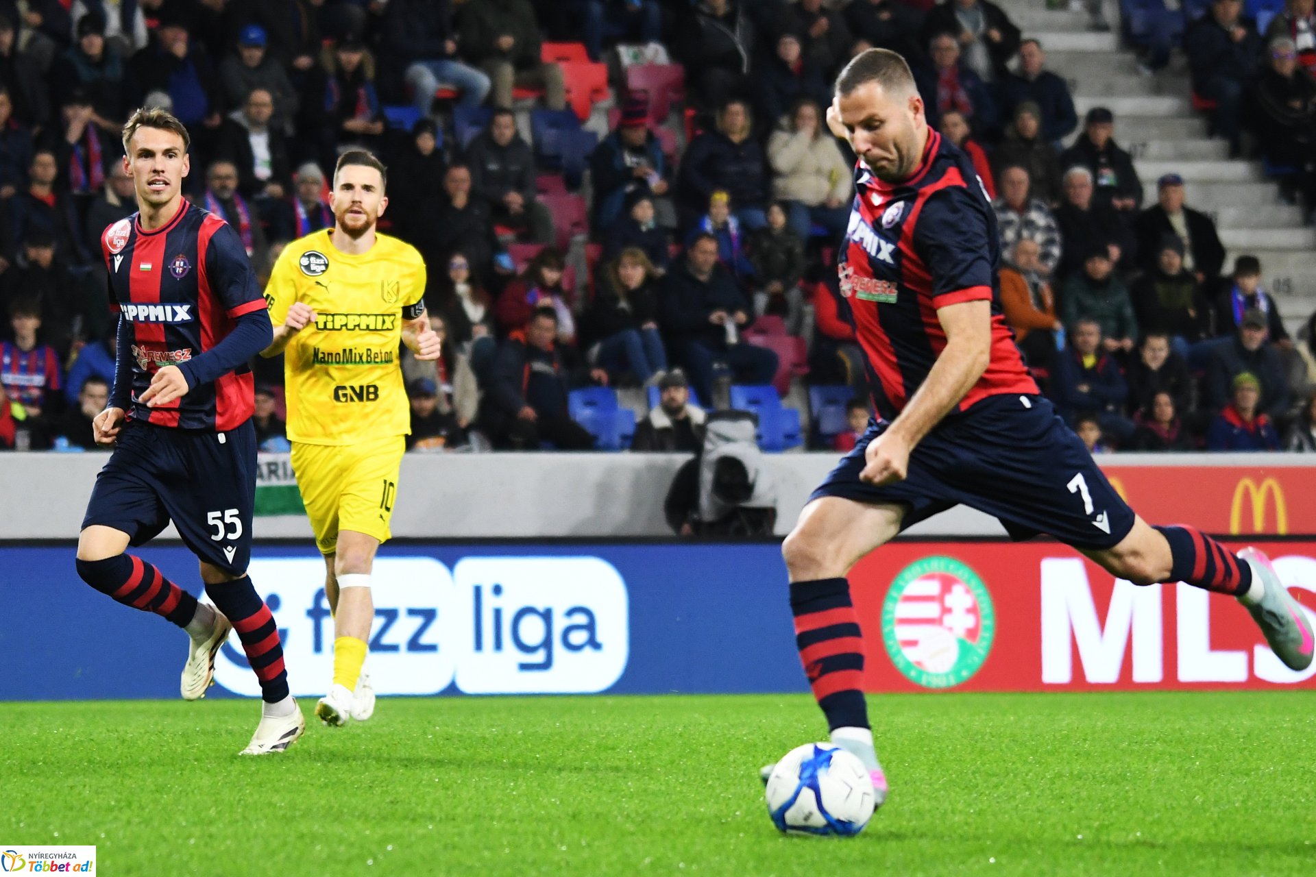 Nyíregyháza Spartacus - Kazincbarcika labdarúgó mérkőzés 2025. ősz
