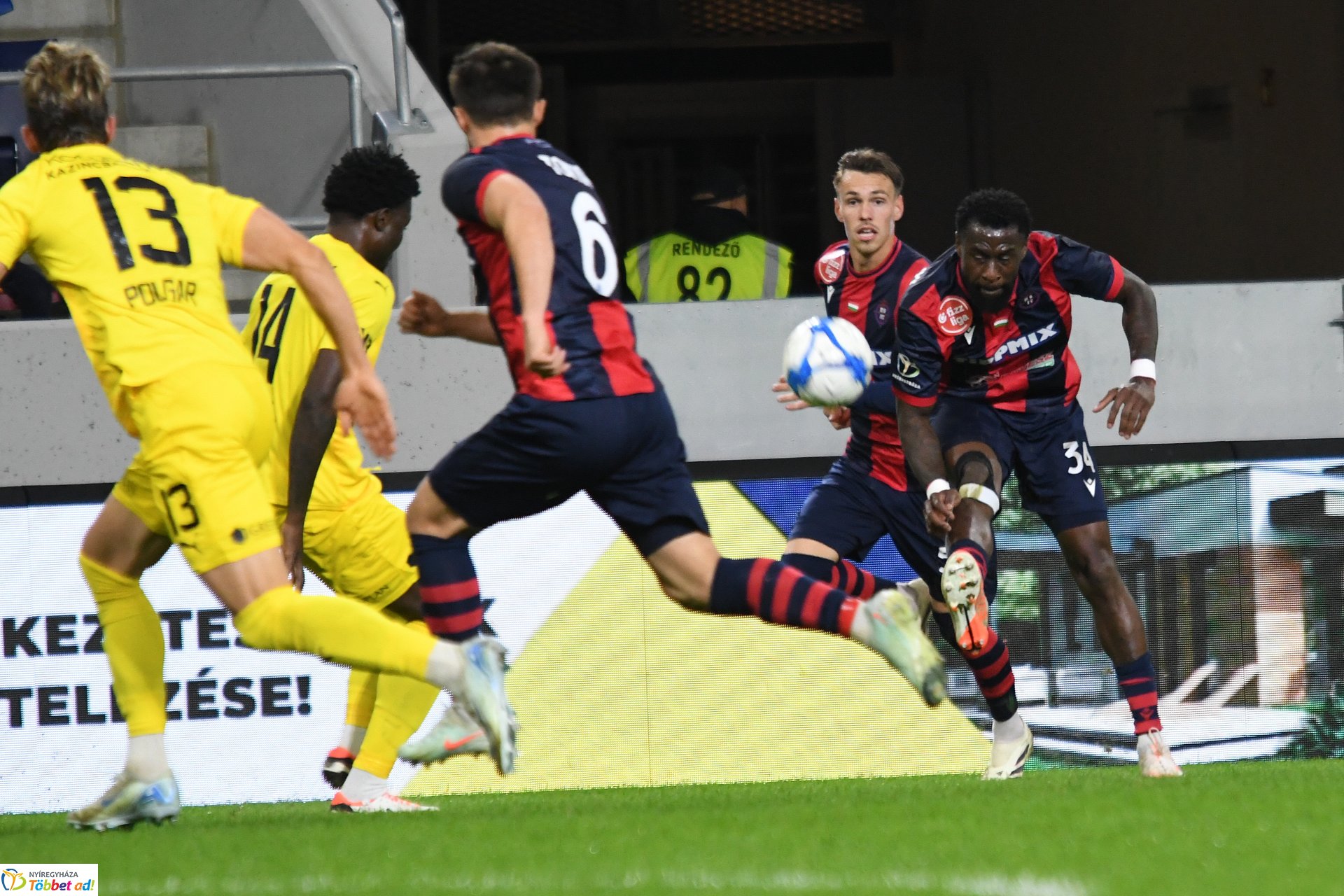 Nyíregyháza Spartacus - Kazincbarcika labdarúgó mérkőzés 2025. ősz