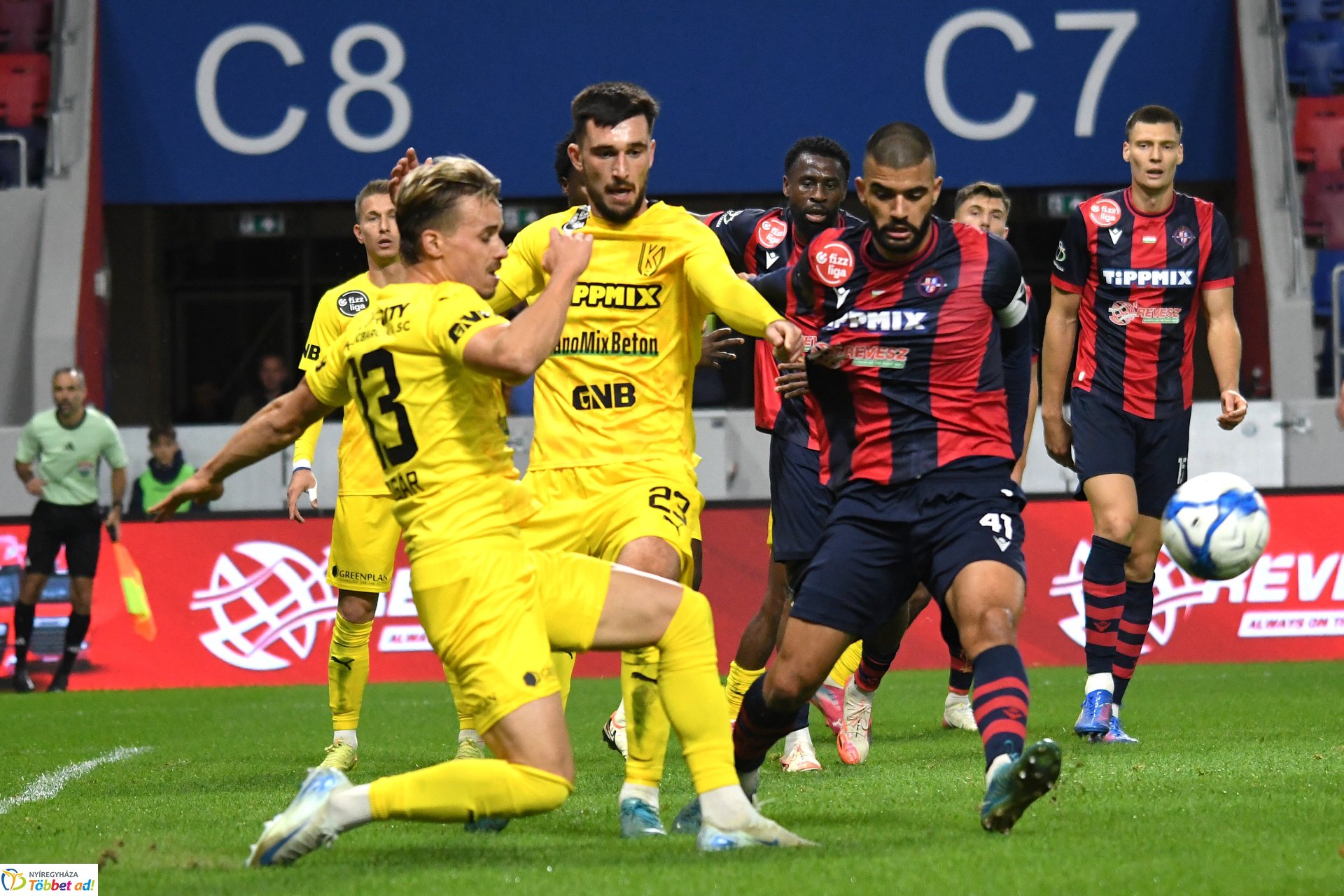 Nyíregyháza Spartacus - Kazincbarcika labdarúgó mérkőzés 2025. ősz