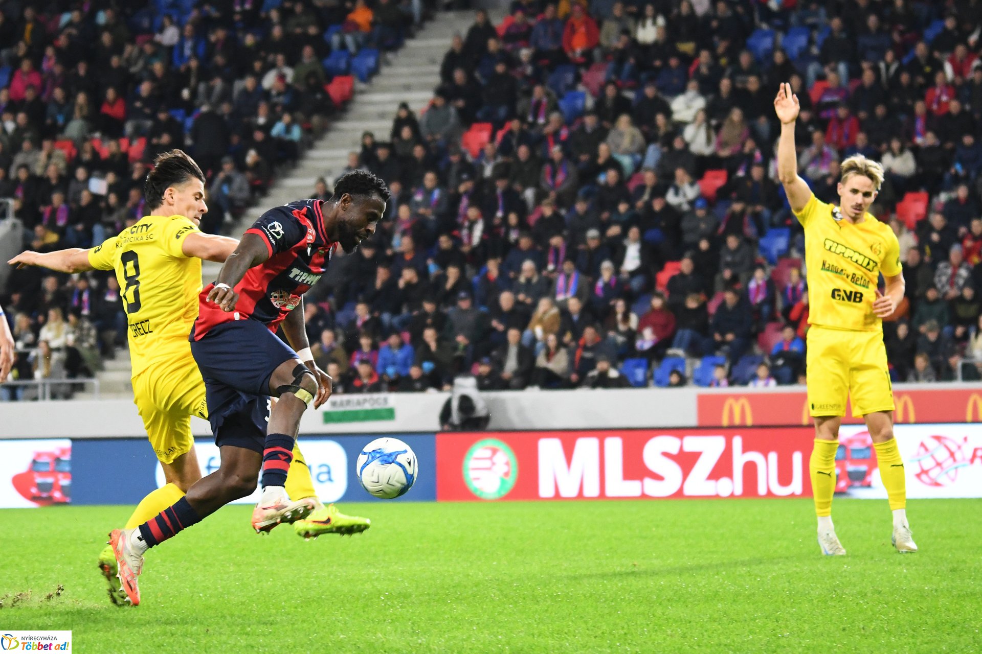 Nyíregyháza Spartacus - Kazincbarcika labdarúgó mérkőzés 2025. ősz