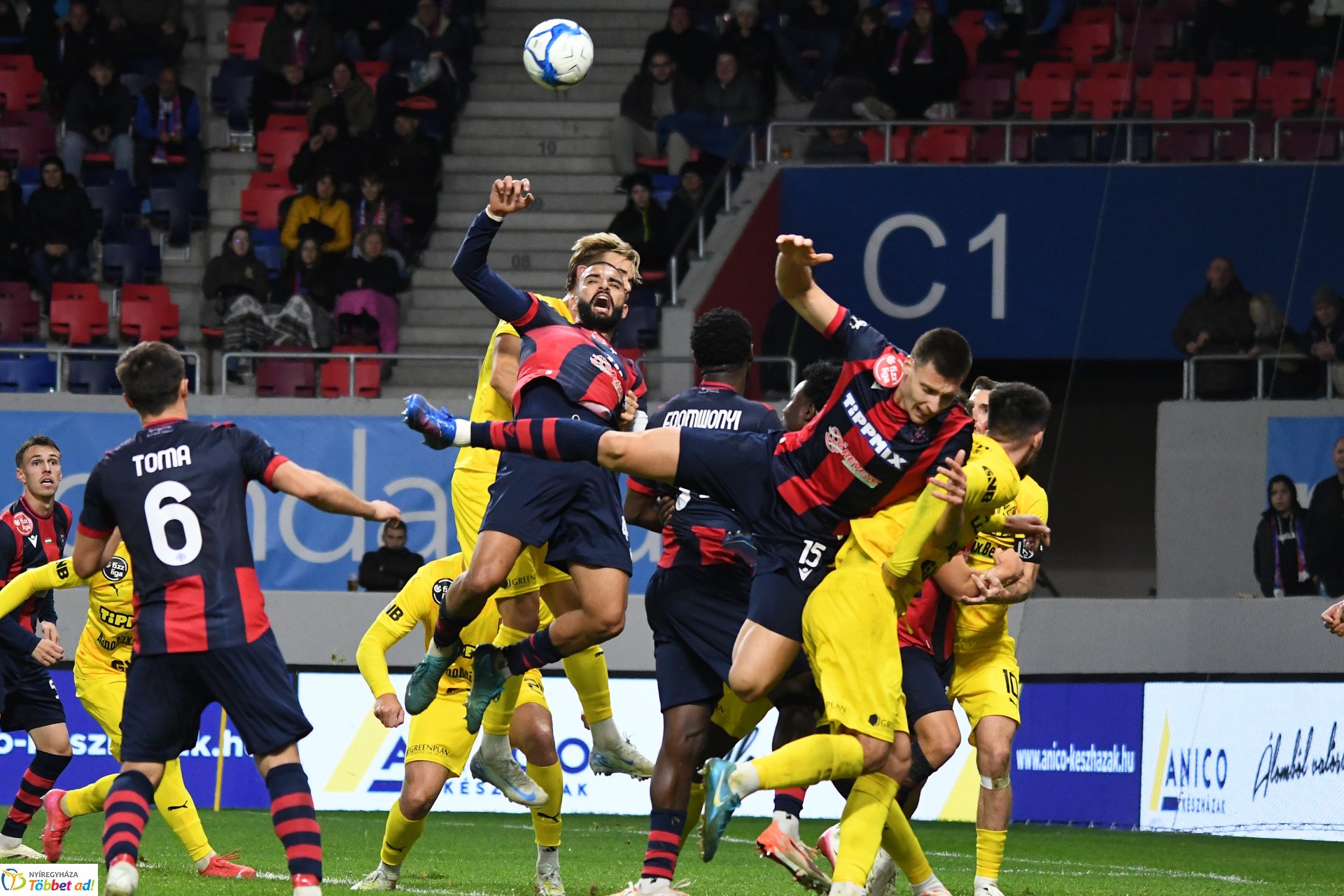 Nyíregyháza Spartacus - Kazincbarcika labdarúgó mérkőzés 2025. ősz