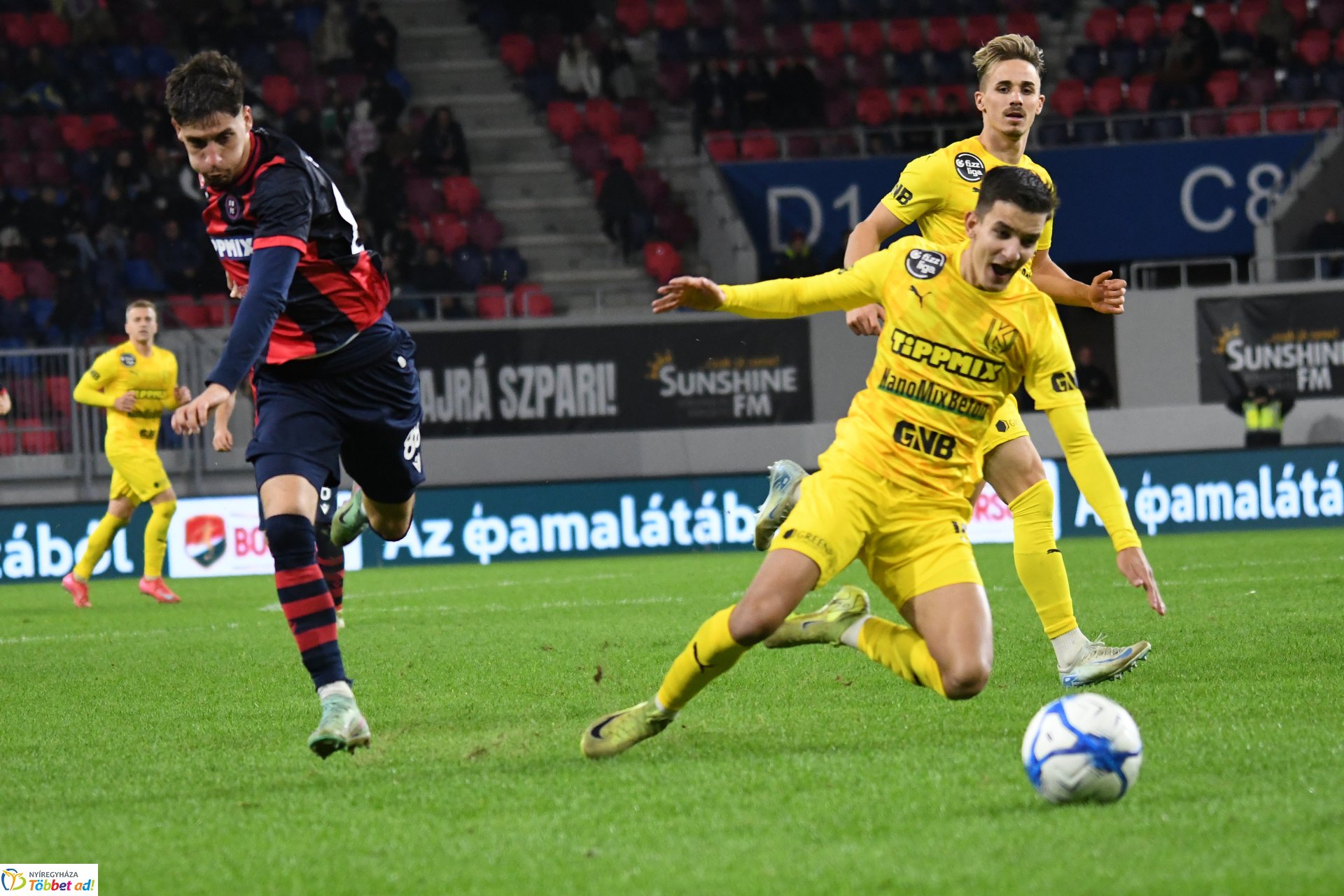 Nyíregyháza Spartacus - Kazincbarcika labdarúgó mérkőzés 2025. ősz