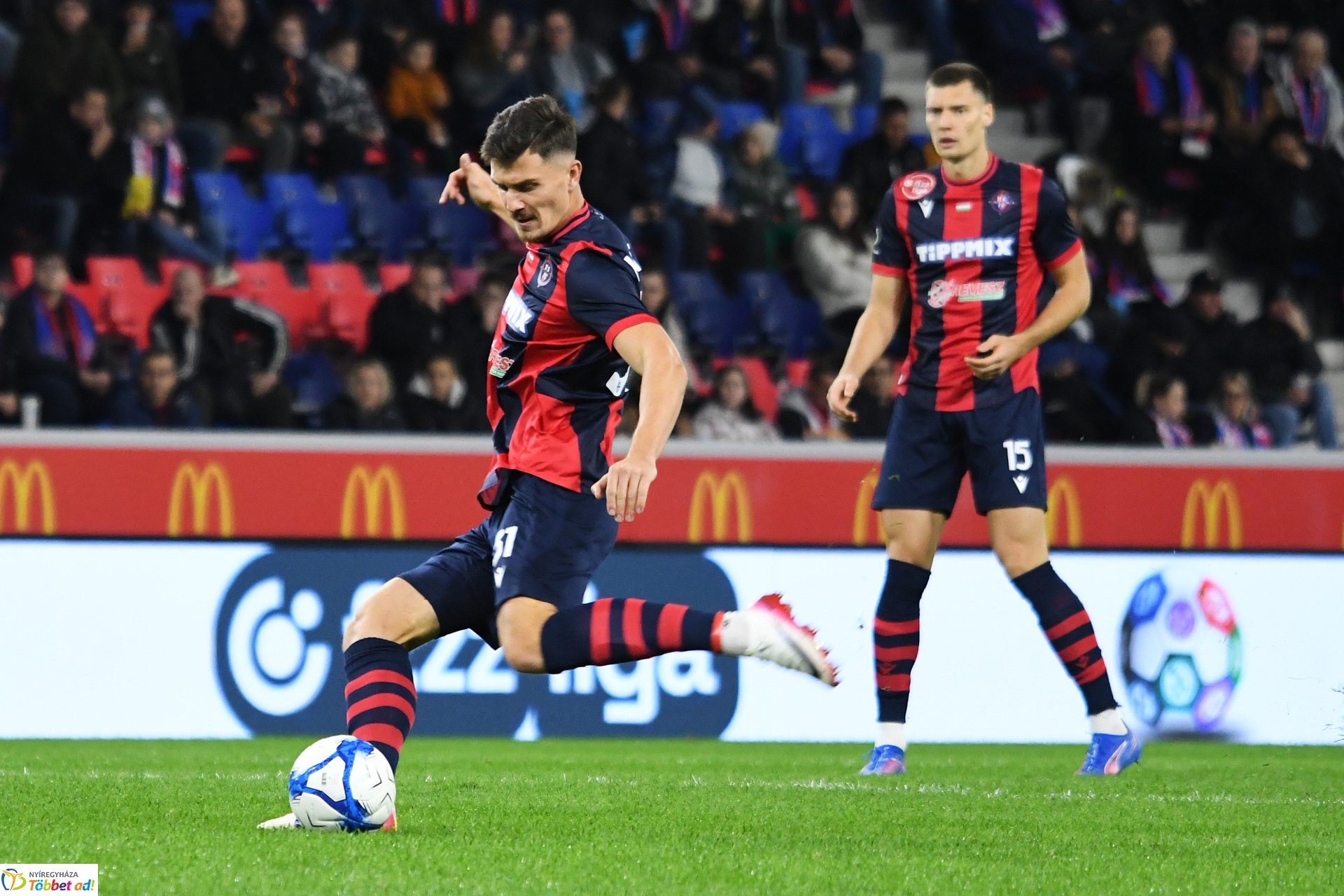 Nyíregyháza Spartacus - Kazincbarcika labdarúgó mérkőzés 2025. ősz