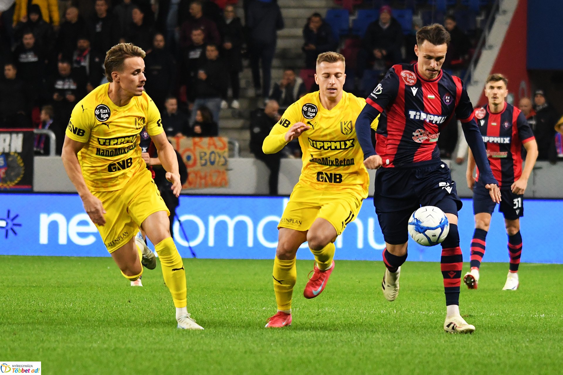 Nyíregyháza Spartacus - Kazincbarcika labdarúgó mérkőzés 2025. ősz