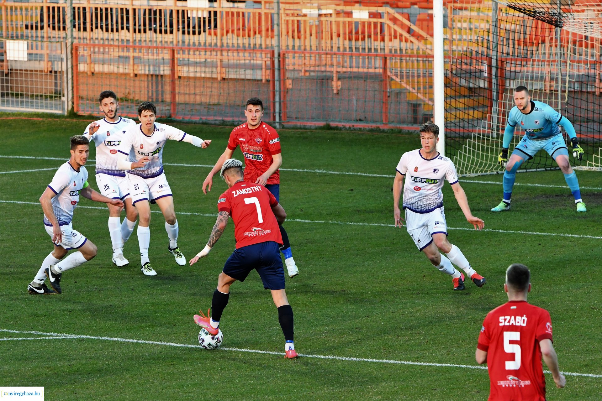 Nyíregyháza Spartacus - Kecskemét labdarúgó mérkőzés 2022. tavasz