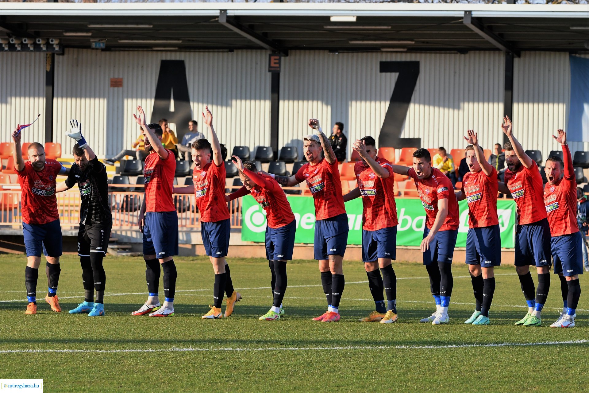 Nyíregyháza Spartacus - Kecskemét labdarúgó mérkőzés 2022. tavasz
