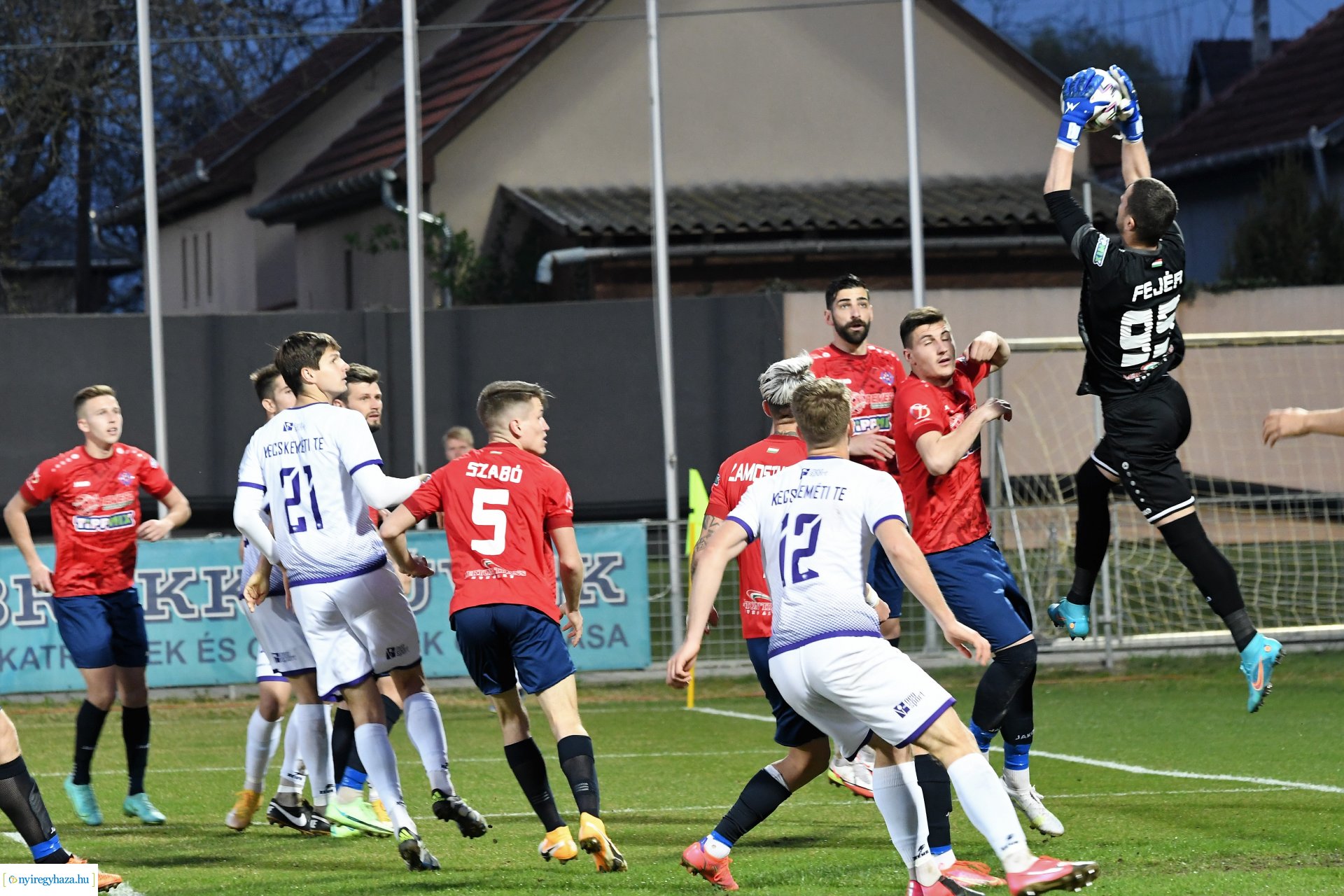 Nyíregyháza Spartacus - Kecskemét labdarúgó mérkőzés 2022. tavasz