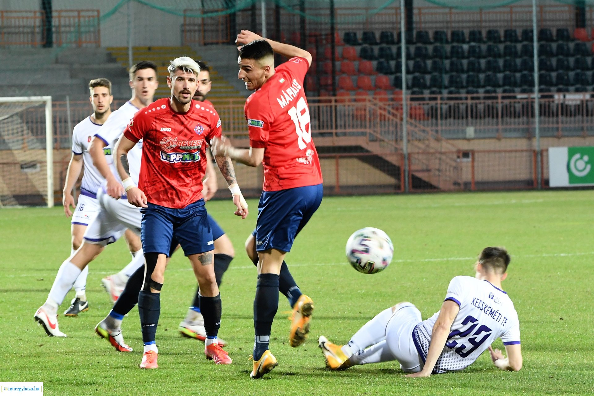 Nyíregyháza Spartacus - Kecskemét labdarúgó mérkőzés 2022. tavasz