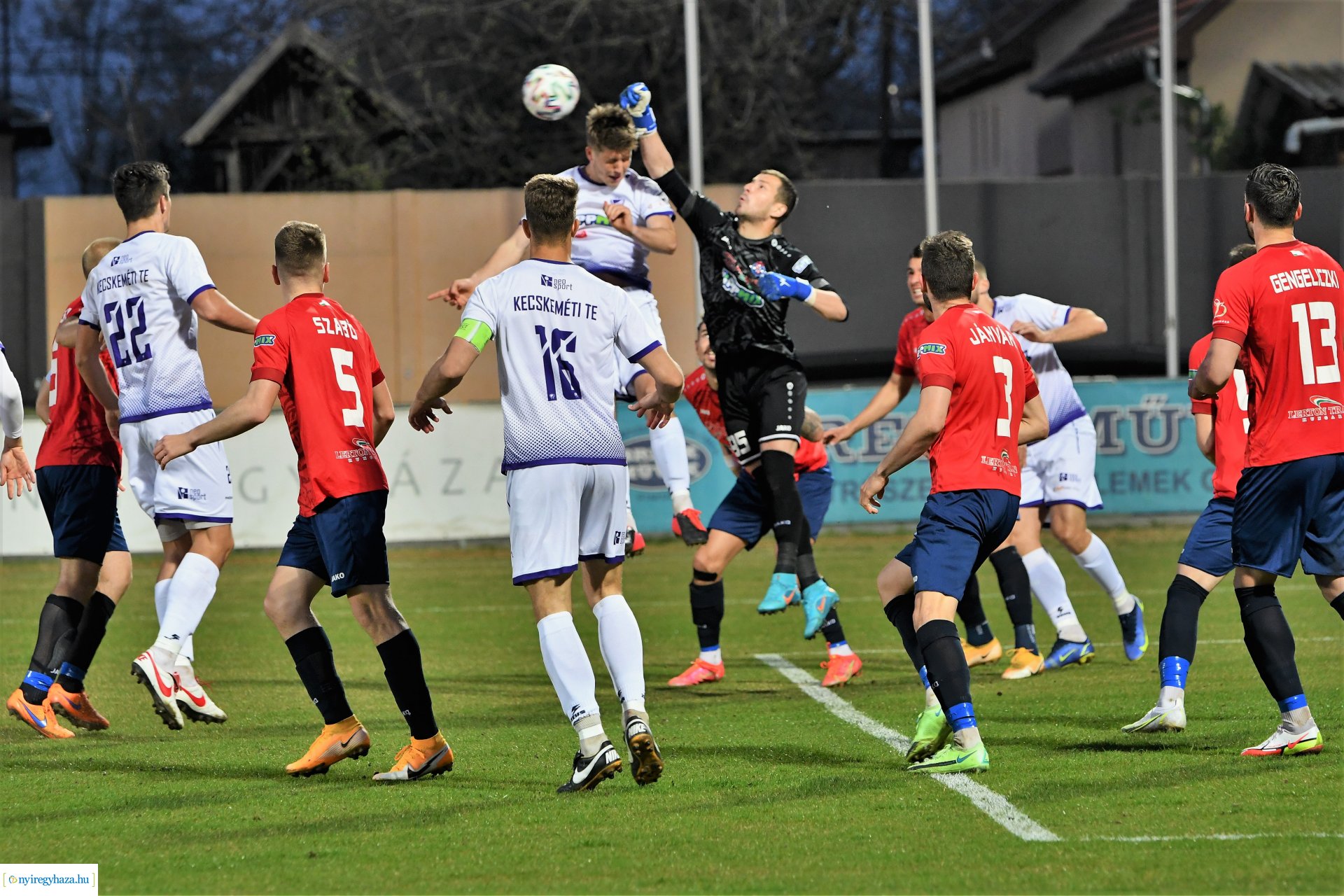 Nyíregyháza Spartacus - Kecskemét labdarúgó mérkőzés 2022. tavasz