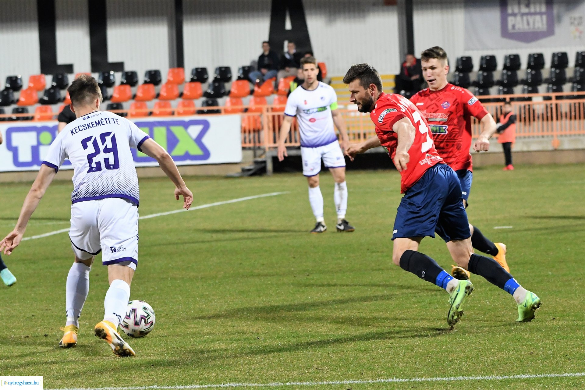 Nyíregyháza Spartacus - Kecskemét labdarúgó mérkőzés 2022. tavasz