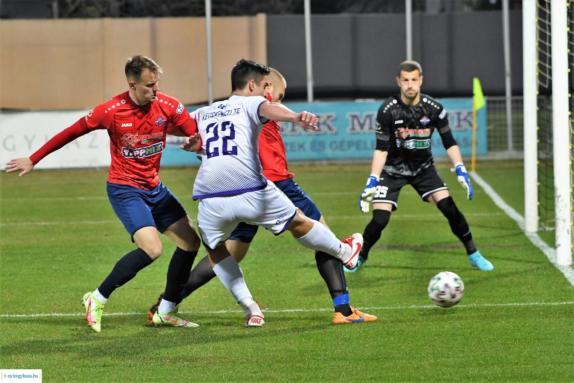 Nyíregyháza Spartacus - Kecskemét labdarúgó mérkőzés 2022. tavasz