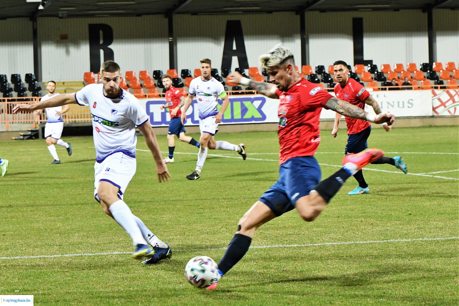 Nyíregyháza Spartacus - Kecskemét labdarúgó mérkőzés 2022. tavasz