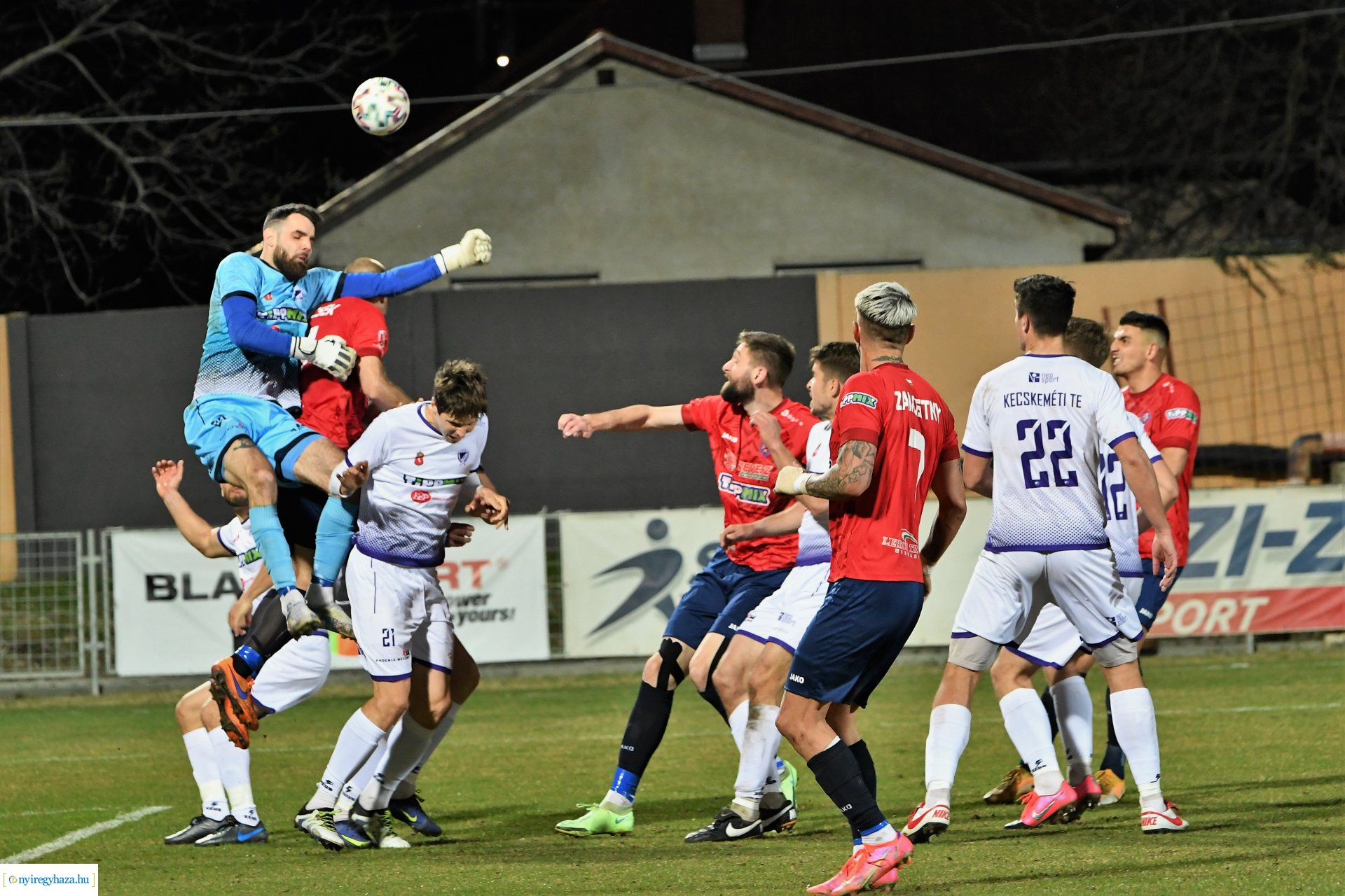 Nyíregyháza Spartacus - Kecskemét labdarúgó mérkőzés 2022. tavasz