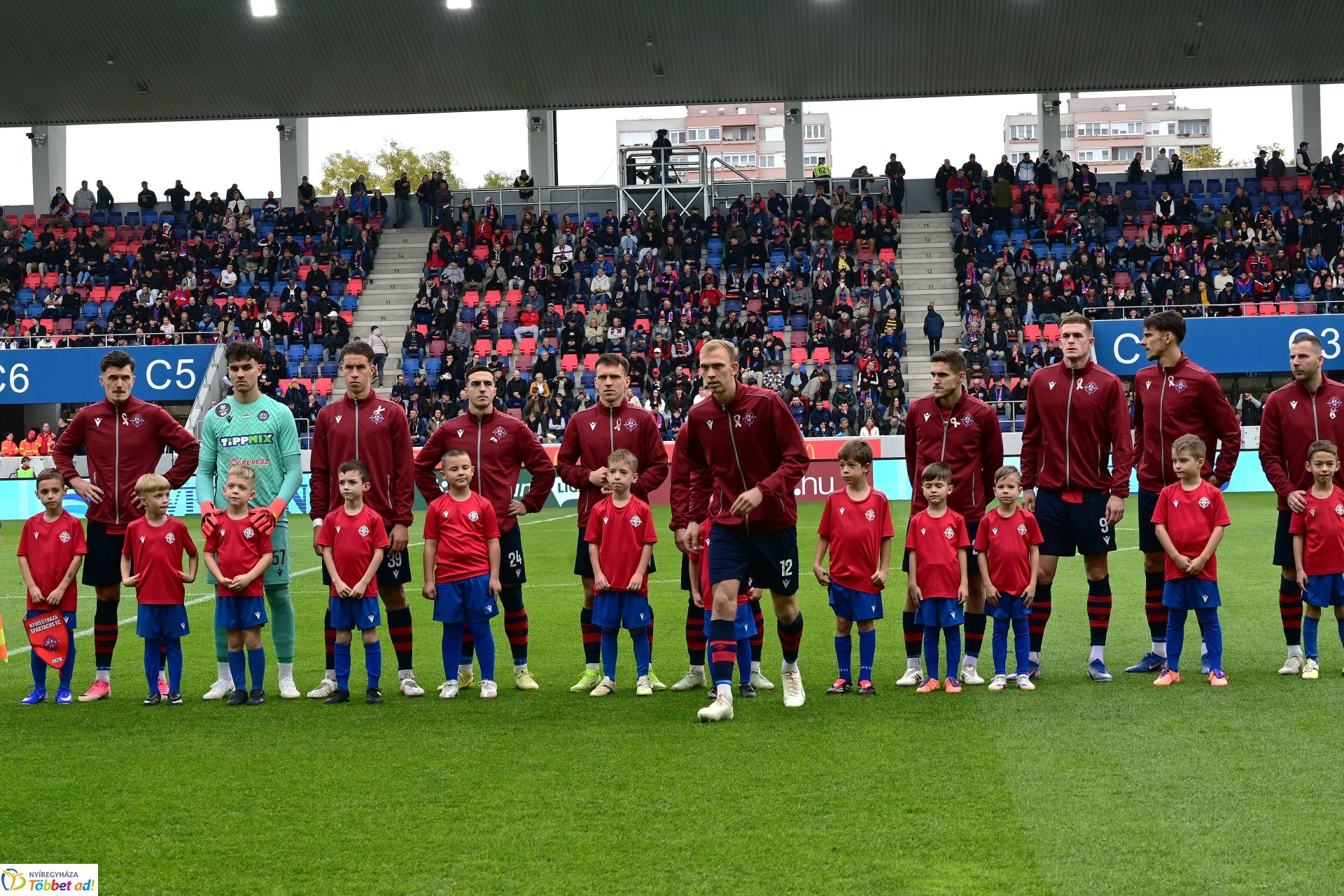 Nyíregyháza Spartacus - Kispest-Honvéd labdarúgó mérkőzés