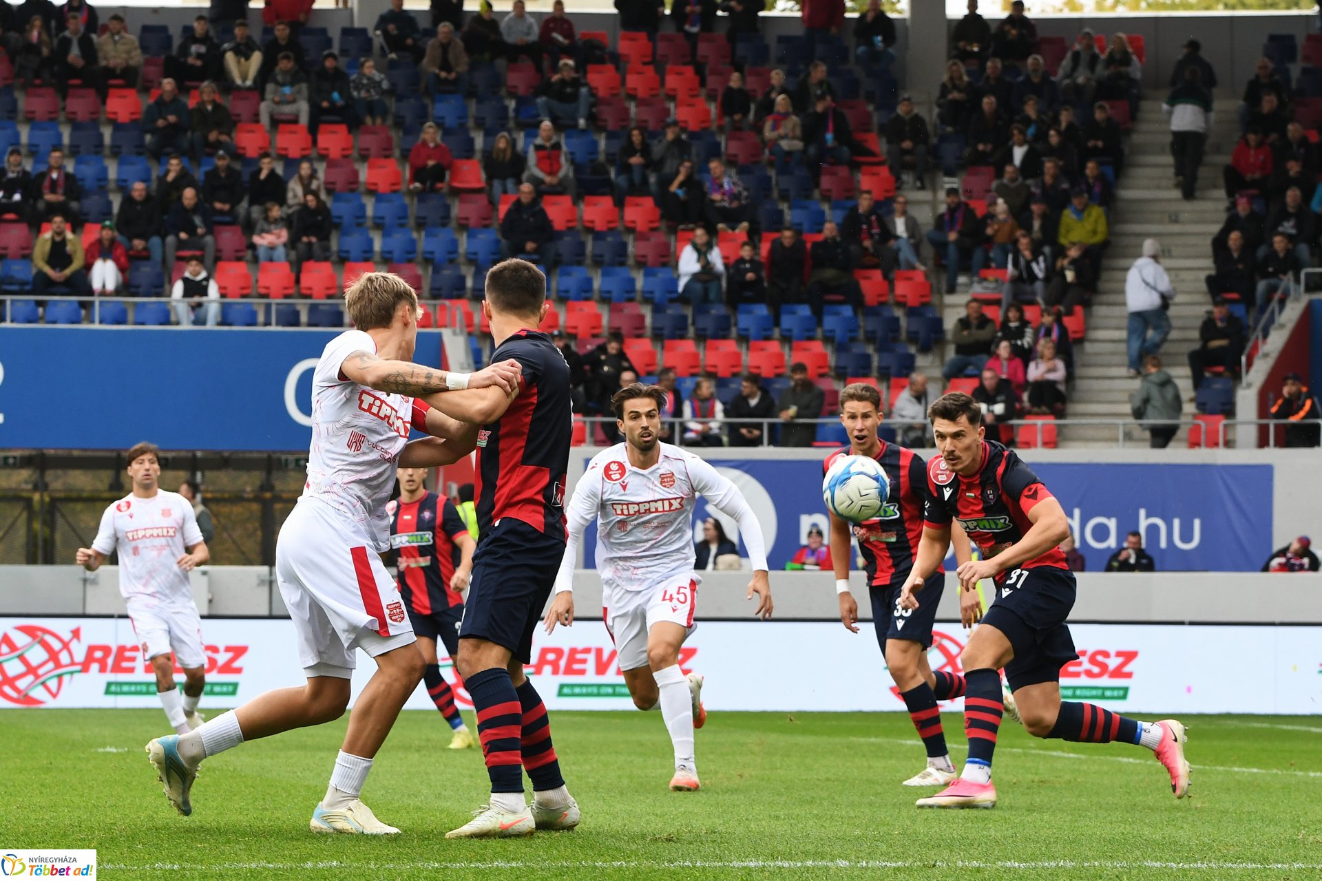 Nyíregyháza Spartacus - Kispest-Honvéd labdarúgó mérkőzés