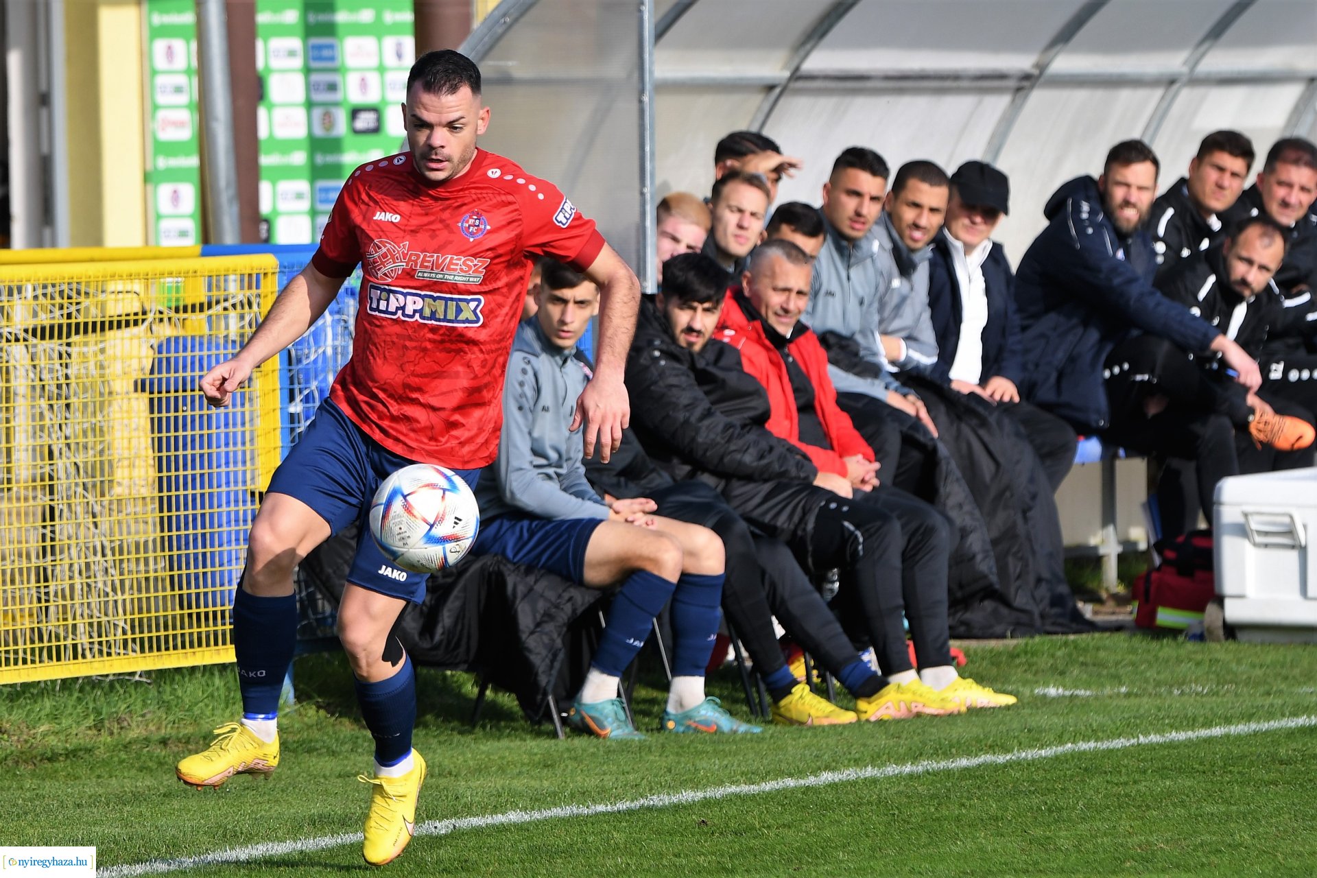Nyíregyháza Spartacus-Kozármisleny labdarúgó mérkőzés 2022 ősz