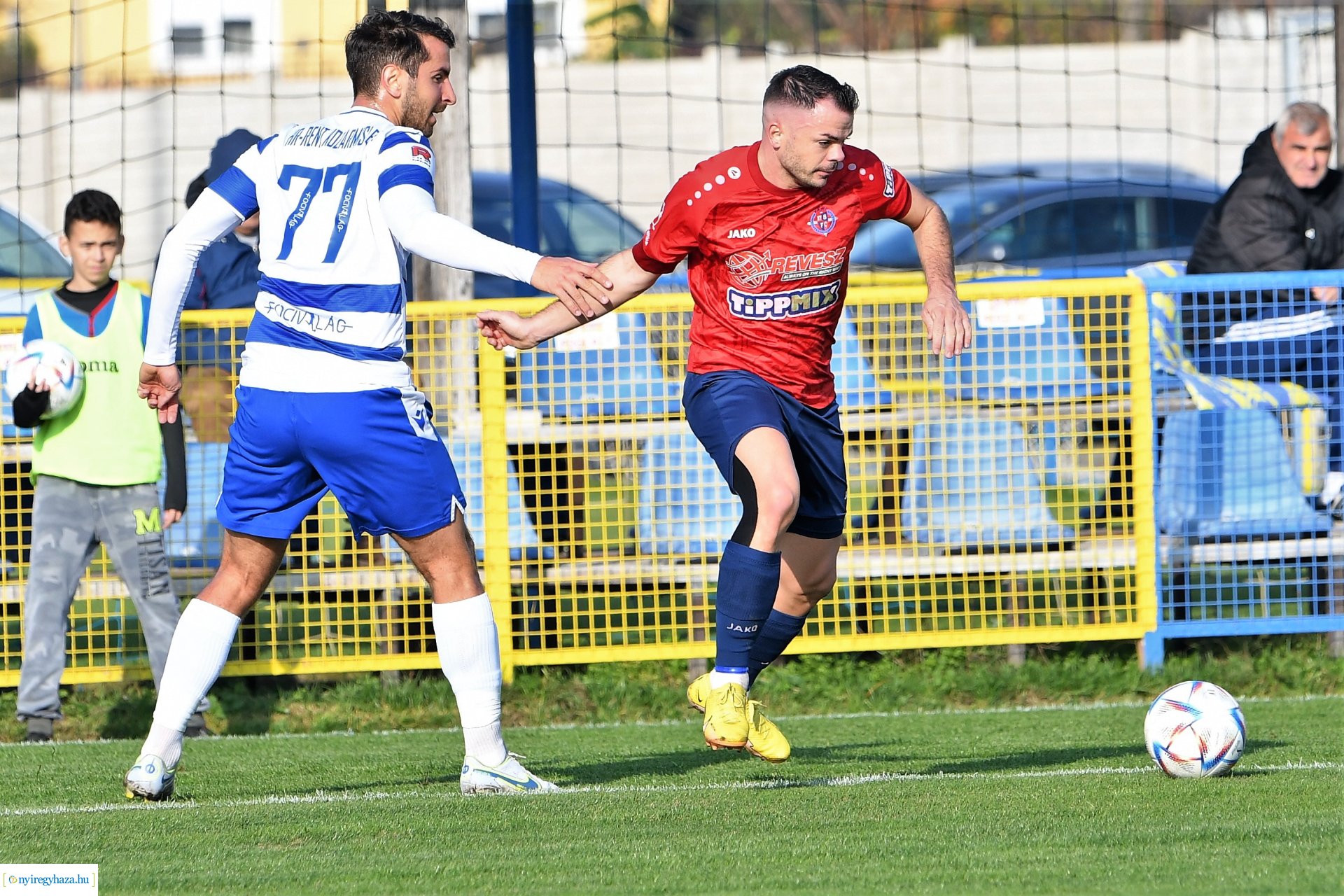 Nyíregyháza Spartacus-Kozármisleny labdarúgó mérkőzés 2022 ősz