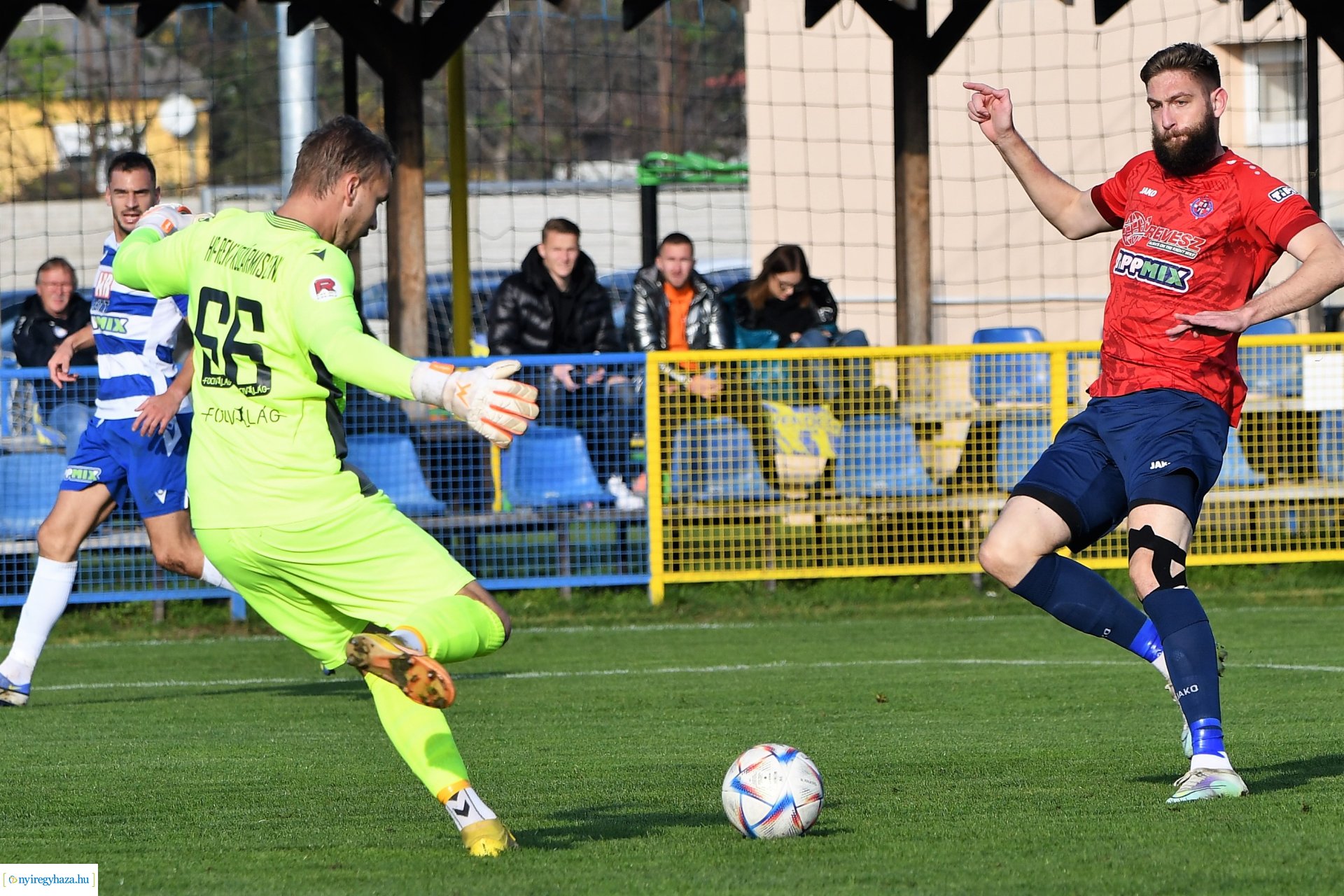 Nyíregyháza Spartacus-Kozármisleny labdarúgó mérkőzés 2022 ősz