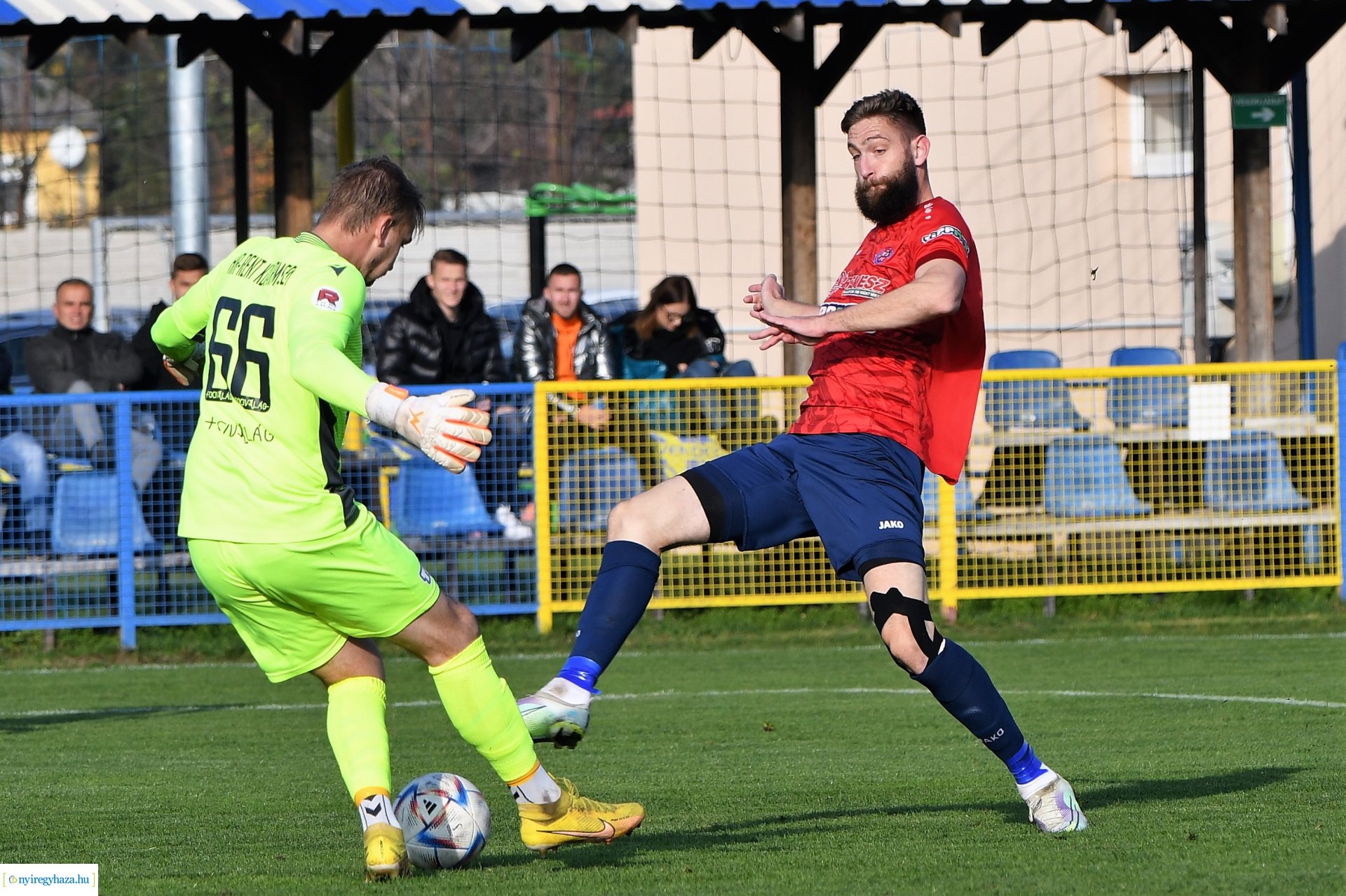 Nyíregyháza Spartacus-Kozármisleny labdarúgó mérkőzés 2022 ősz