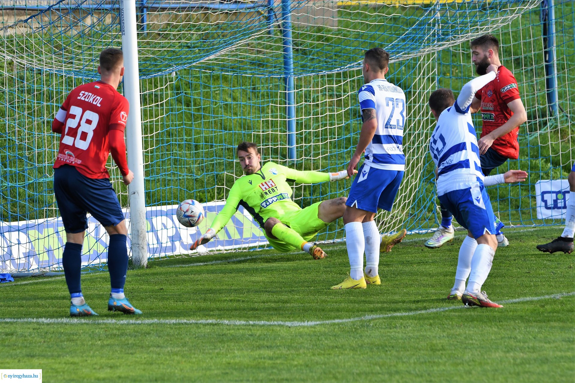 Nyíregyháza Spartacus-Kozármisleny labdarúgó mérkőzés 2022 ősz