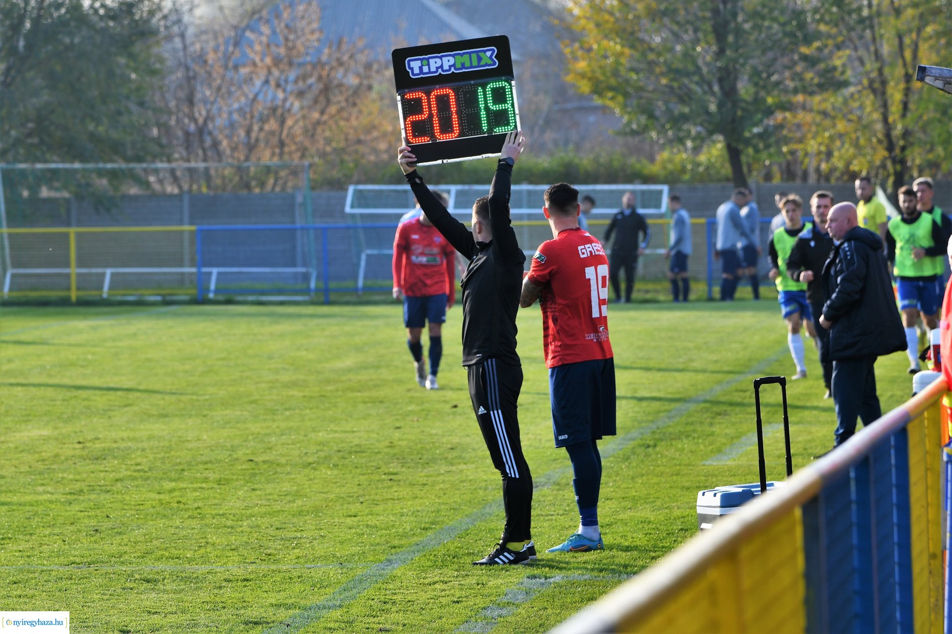 Nyíregyháza Spartacus-Kozármisleny labdarúgó mérkőzés 2022 ősz