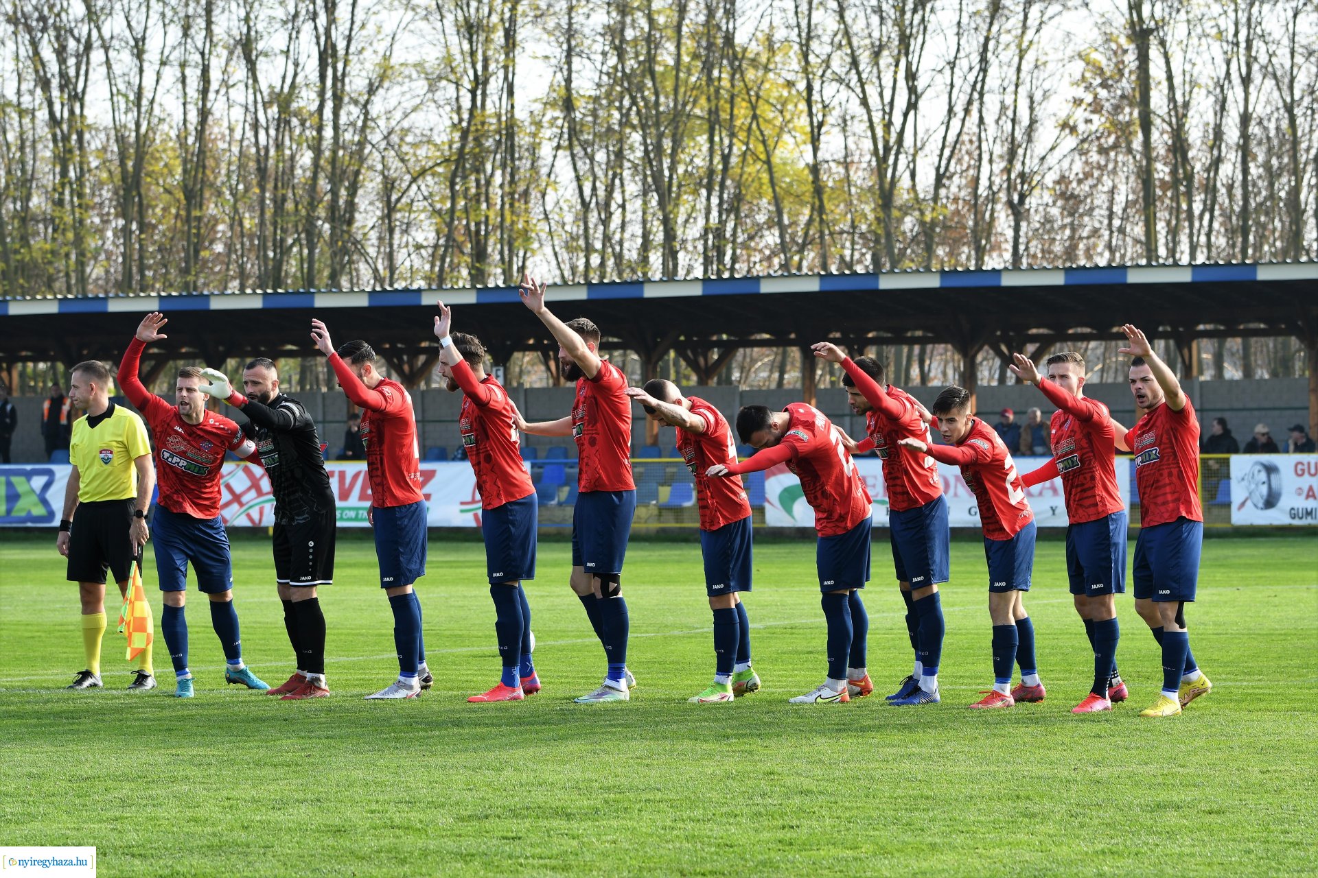 Nyíregyháza Spartacus-Kozármisleny labdarúgó mérkőzés 2022 ősz