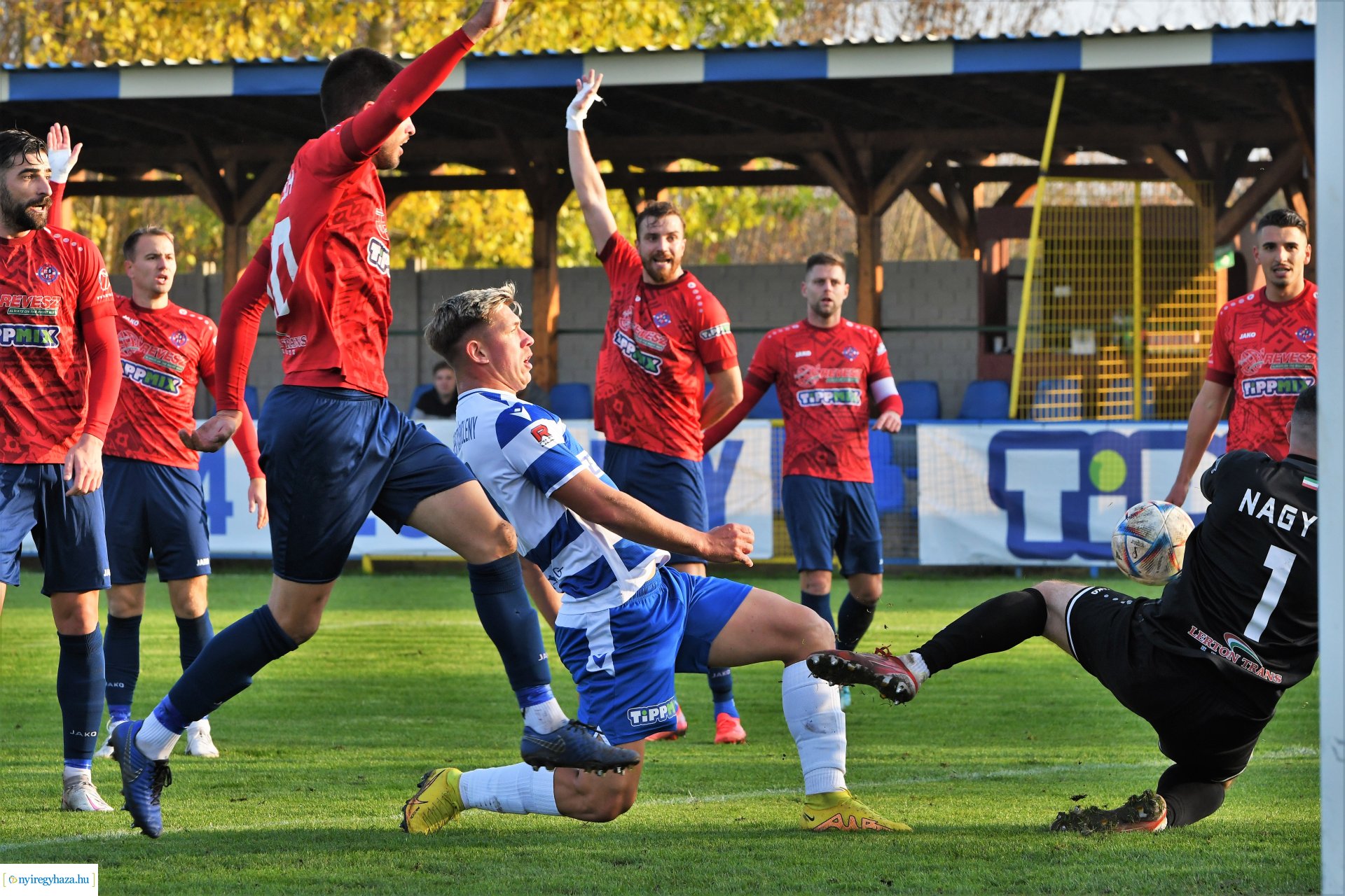 Nyíregyháza Spartacus-Kozármisleny labdarúgó mérkőzés 2022 ősz