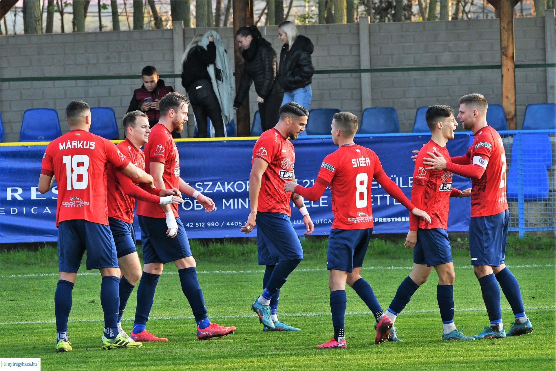 Nyíregyháza Spartacus-Kozármisleny labdarúgó mérkőzés 2022 ősz