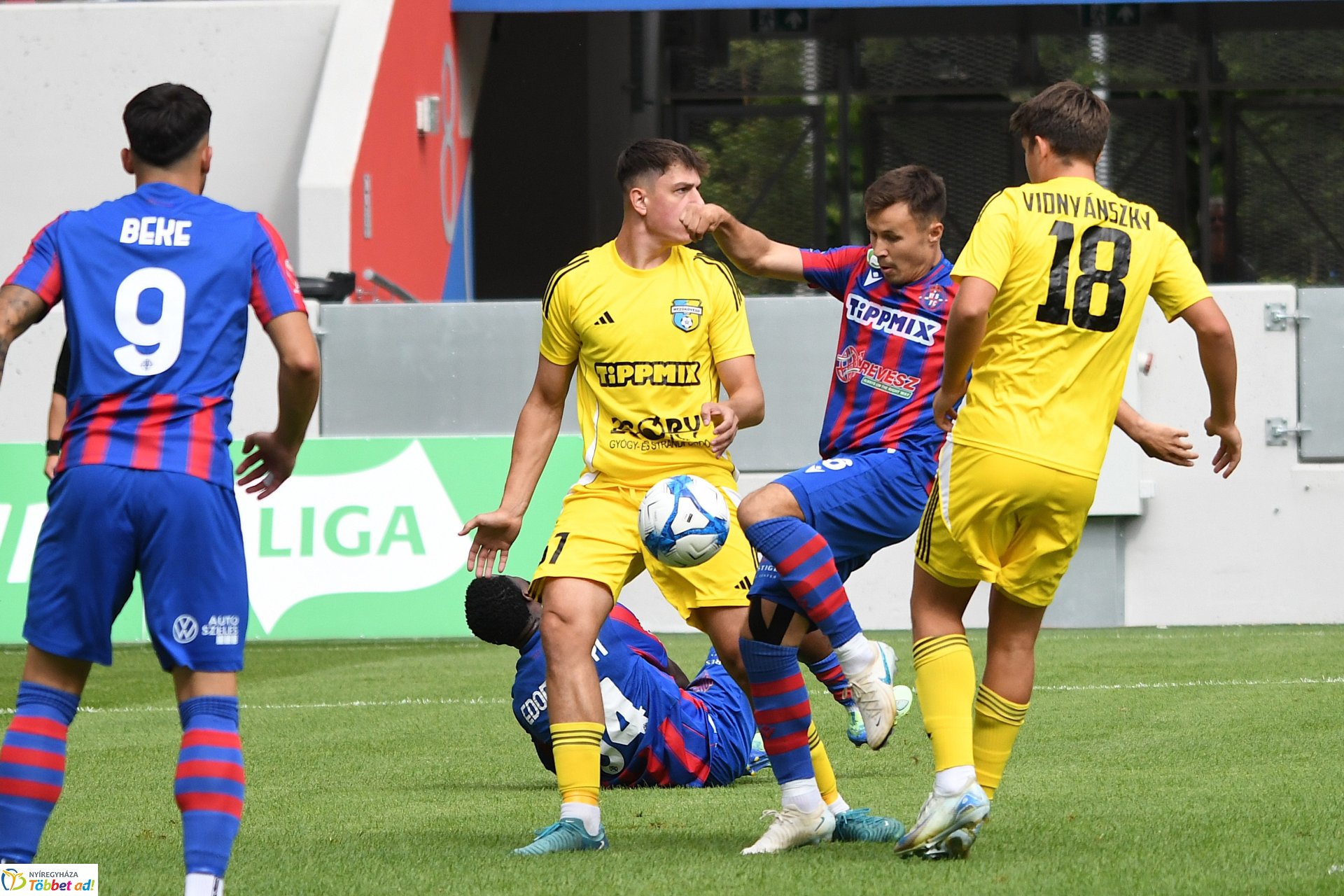 Nyíregyháza Spartacus-Mezőkövesd felkészülési mérkőzés