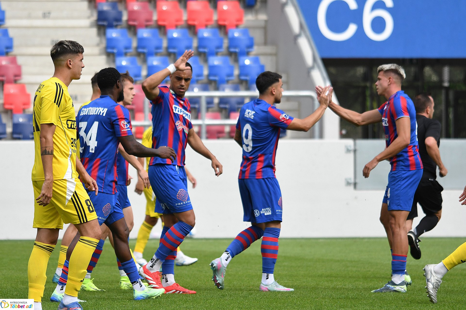 Nyíregyháza Spartacus-Mezőkövesd felkészülési mérkőzés