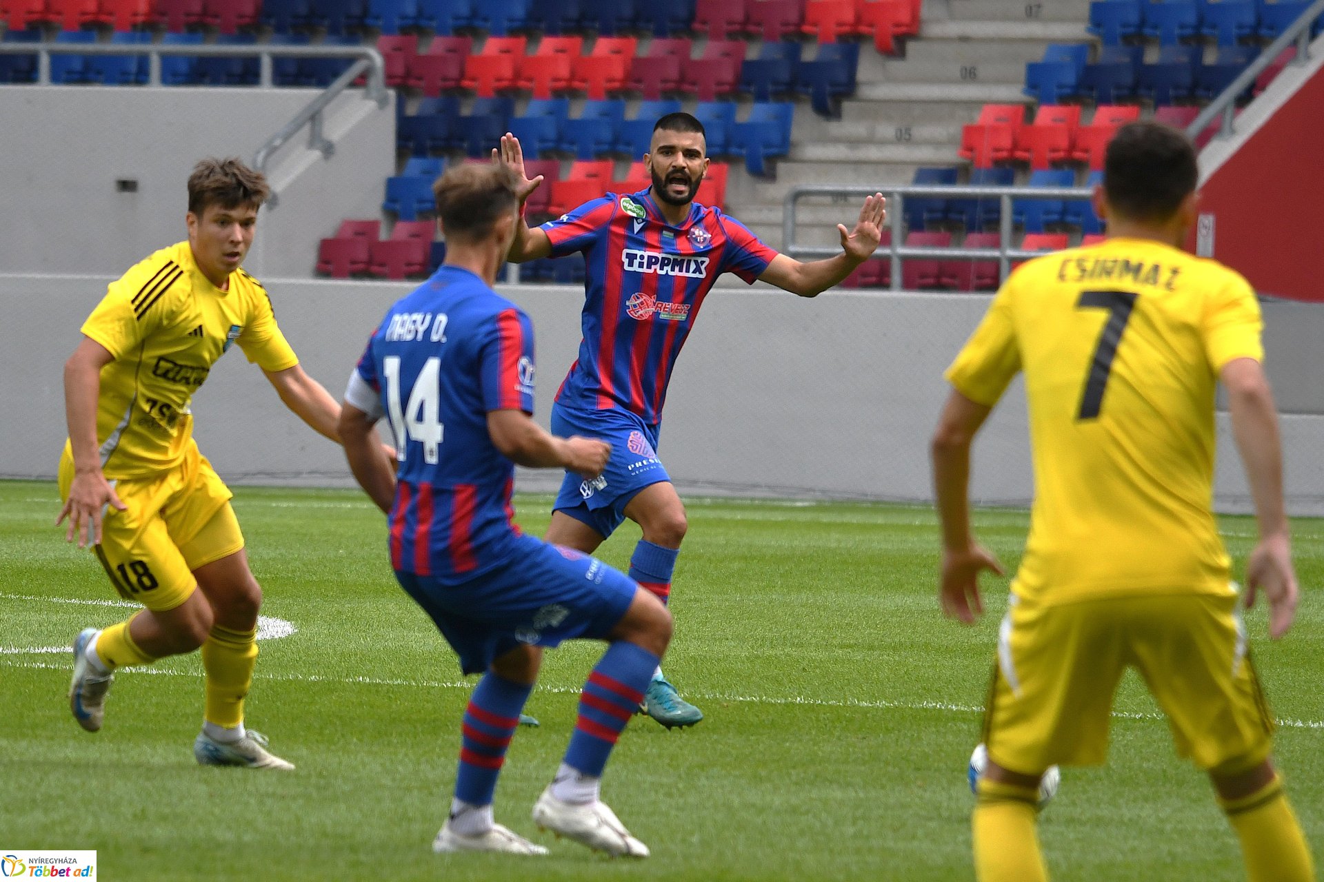 Nyíregyháza Spartacus-Mezőkövesd felkészülési mérkőzés