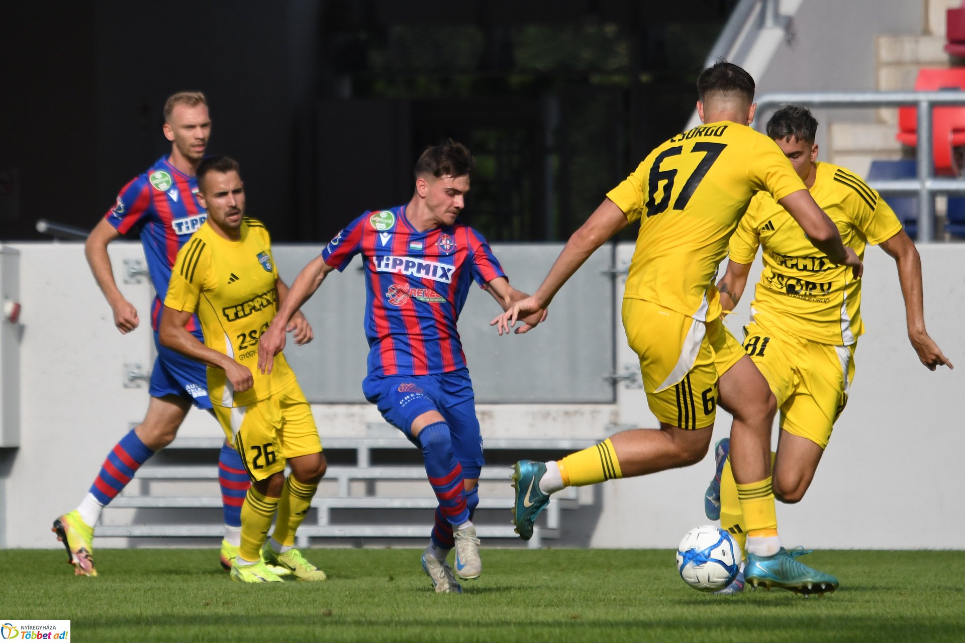 Nyíregyháza Spartacus-Mezőkövesd felkészülési mérkőzés