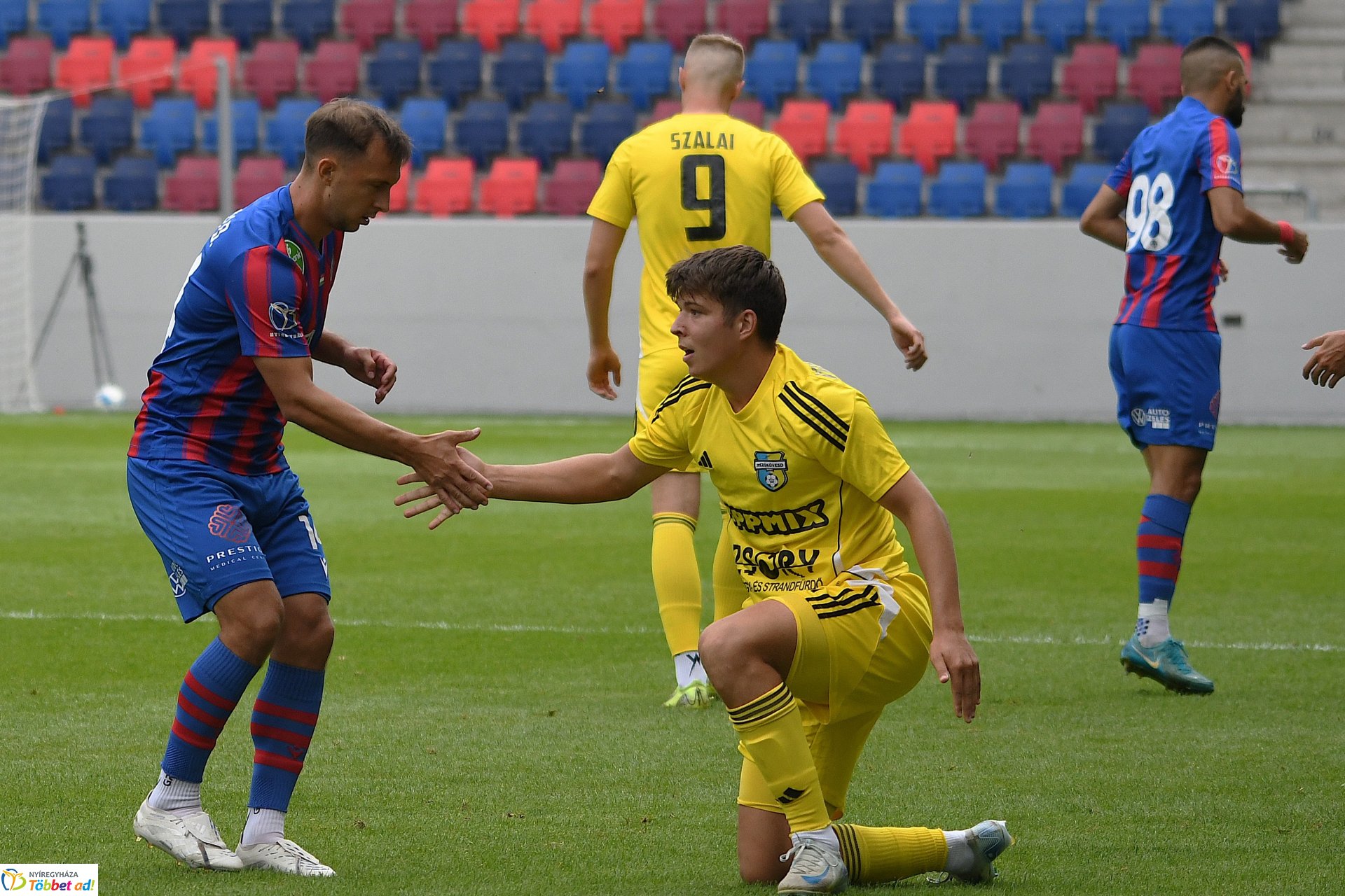 Nyíregyháza Spartacus-Mezőkövesd felkészülési mérkőzés