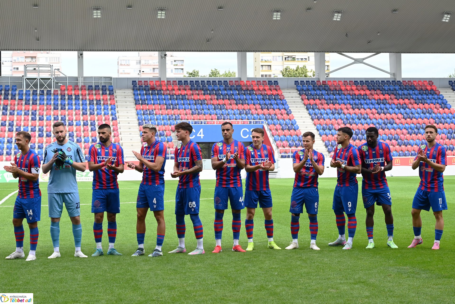Nyíregyháza Spartacus-Mezőkövesd felkészülési mérkőzés