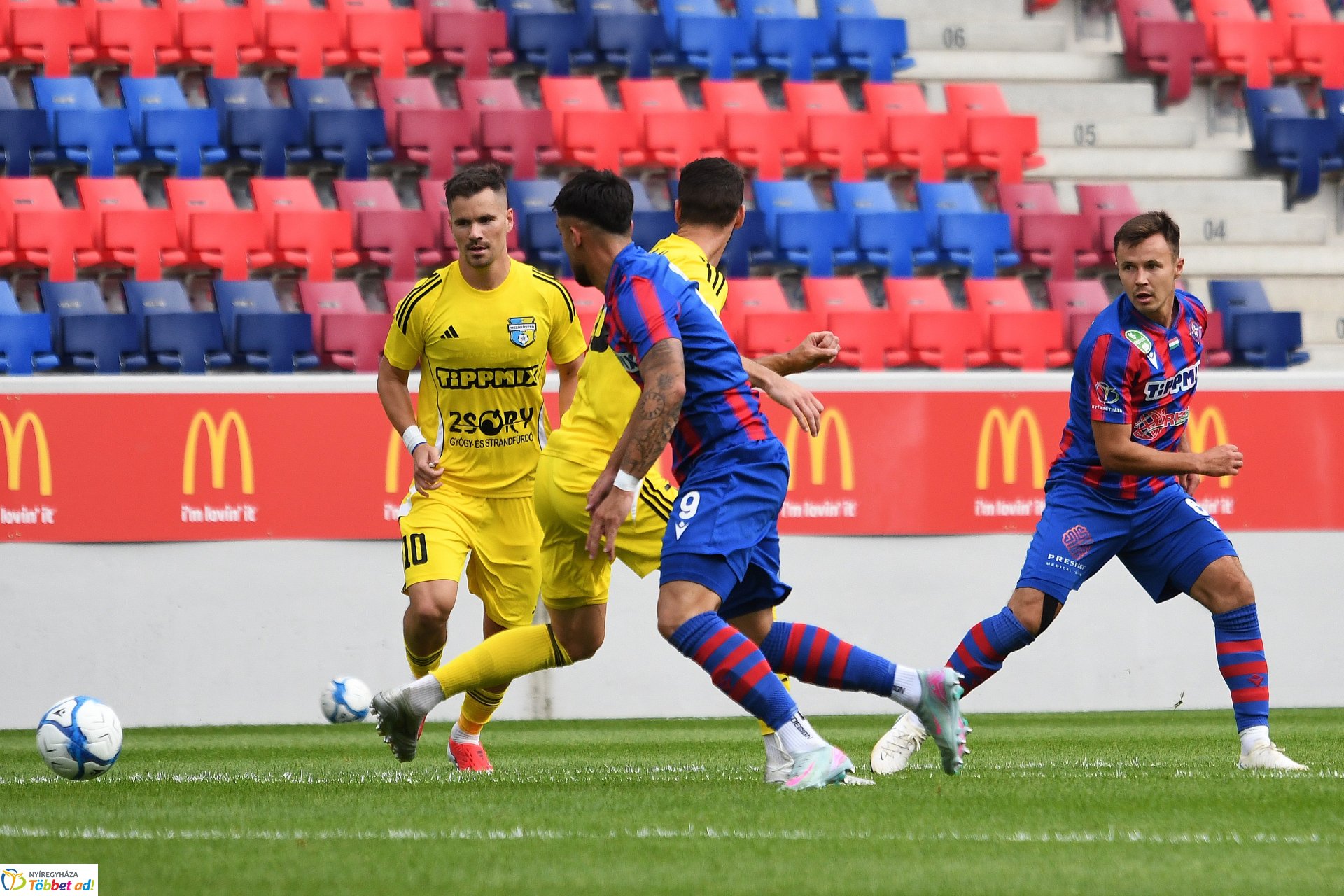 Nyíregyháza Spartacus-Mezőkövesd felkészülési mérkőzés