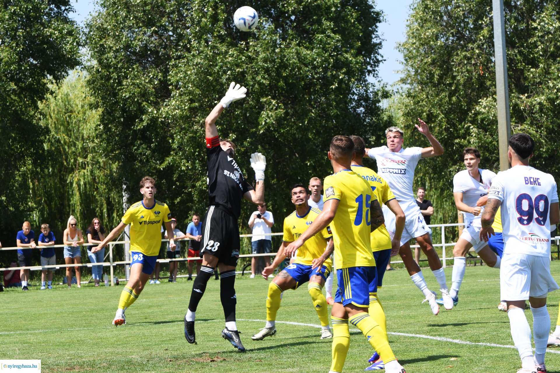 Nyíregyháza Spartacus  - Michalovce edzőmérkőzés