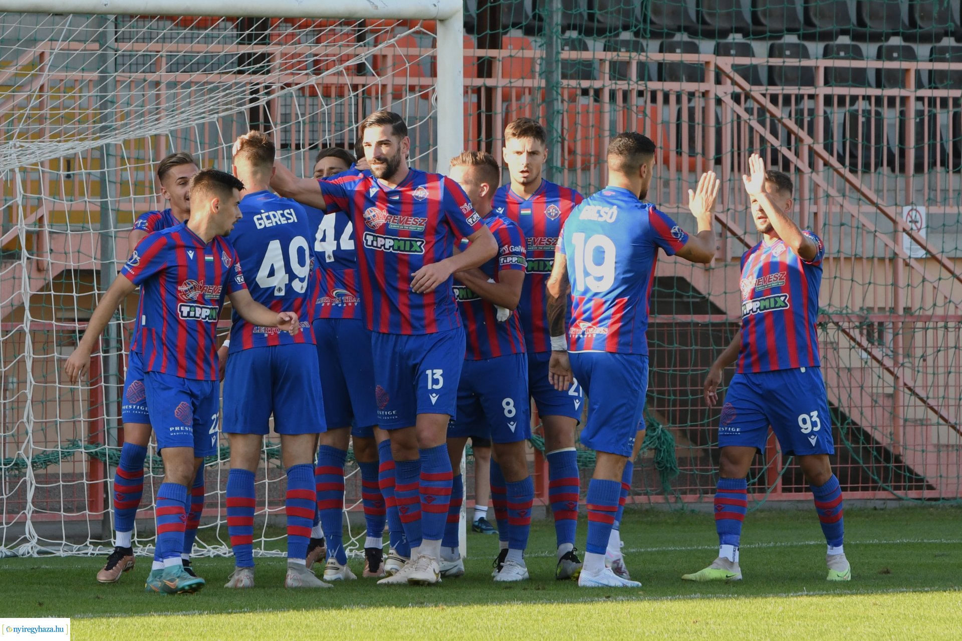 Nyíregyháza Spartacus - Mosonmagyaróvár labdarúgó mérkőzés 2023. ősz